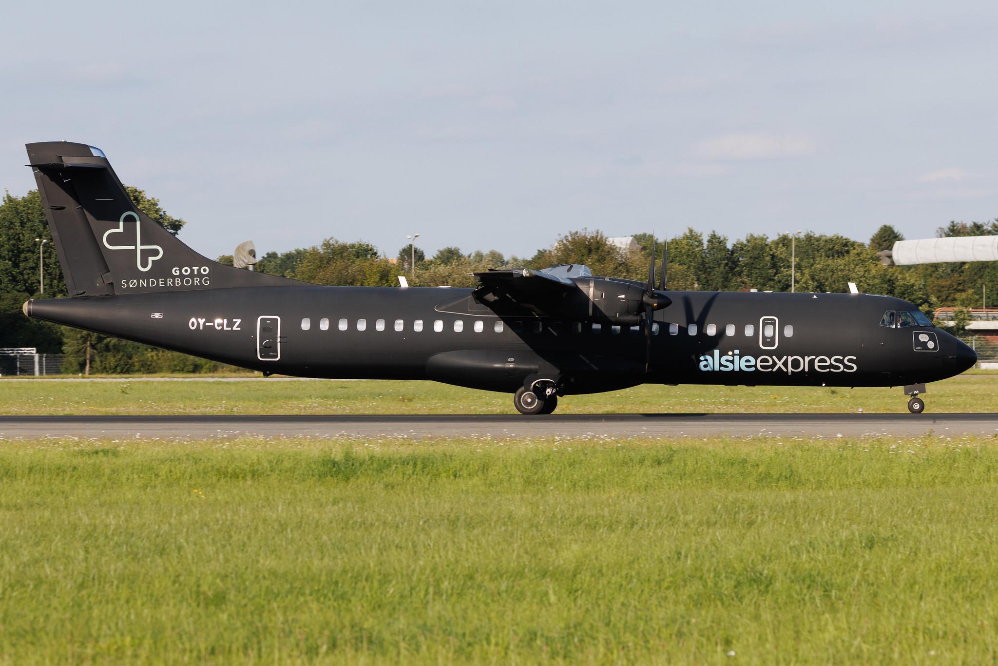 Hamburg Airport: Alsie Express (6I / MMD) | Operator: Air Alsie | ATR 72-500 AT75 | OY-CLZ | MSN 0818