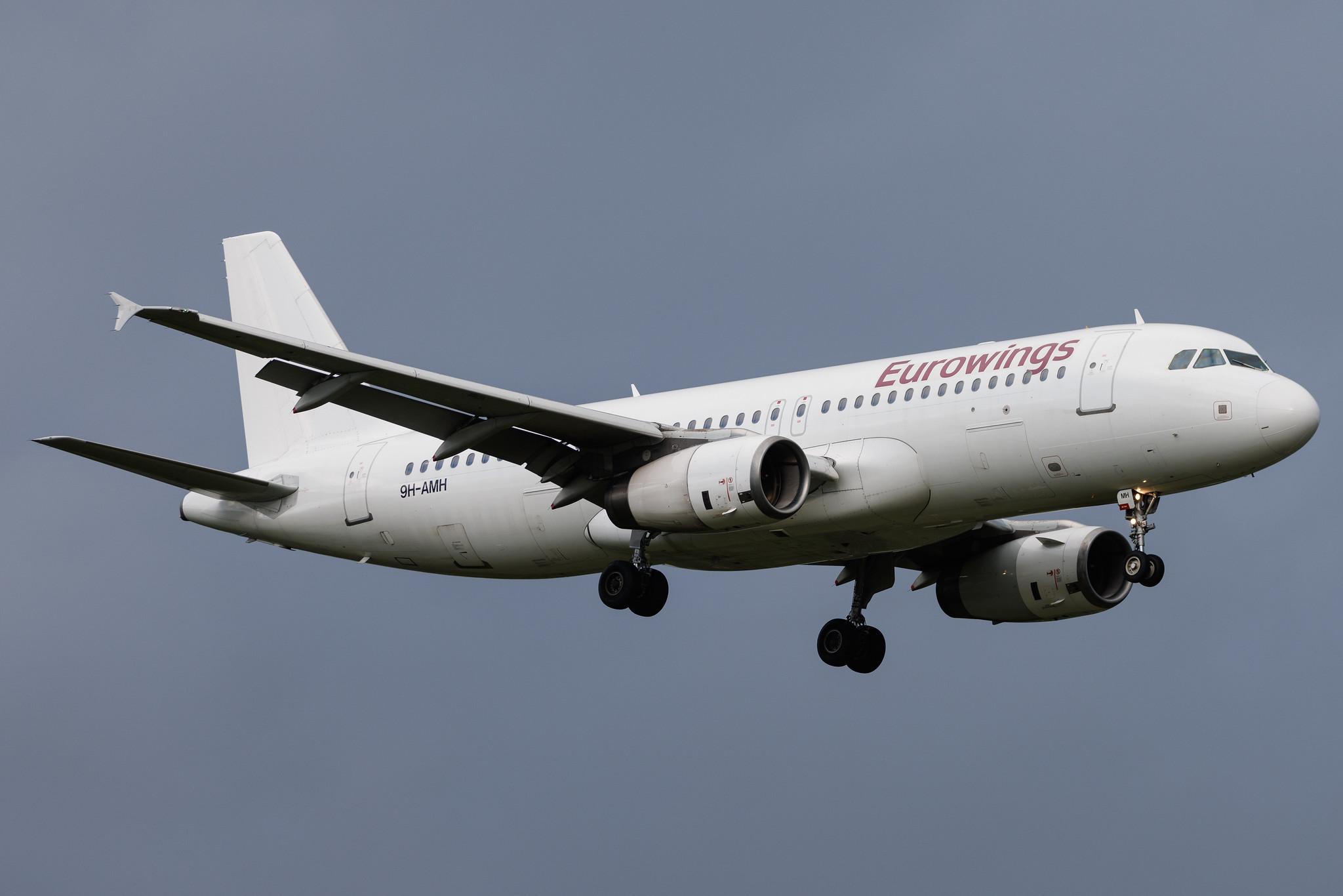 Hamburg Airport: Eurowings (EW / EWG) | Operator: Avion Express Malta | Airbus A320-232 A320 | 9H-AMH | MSN 02173