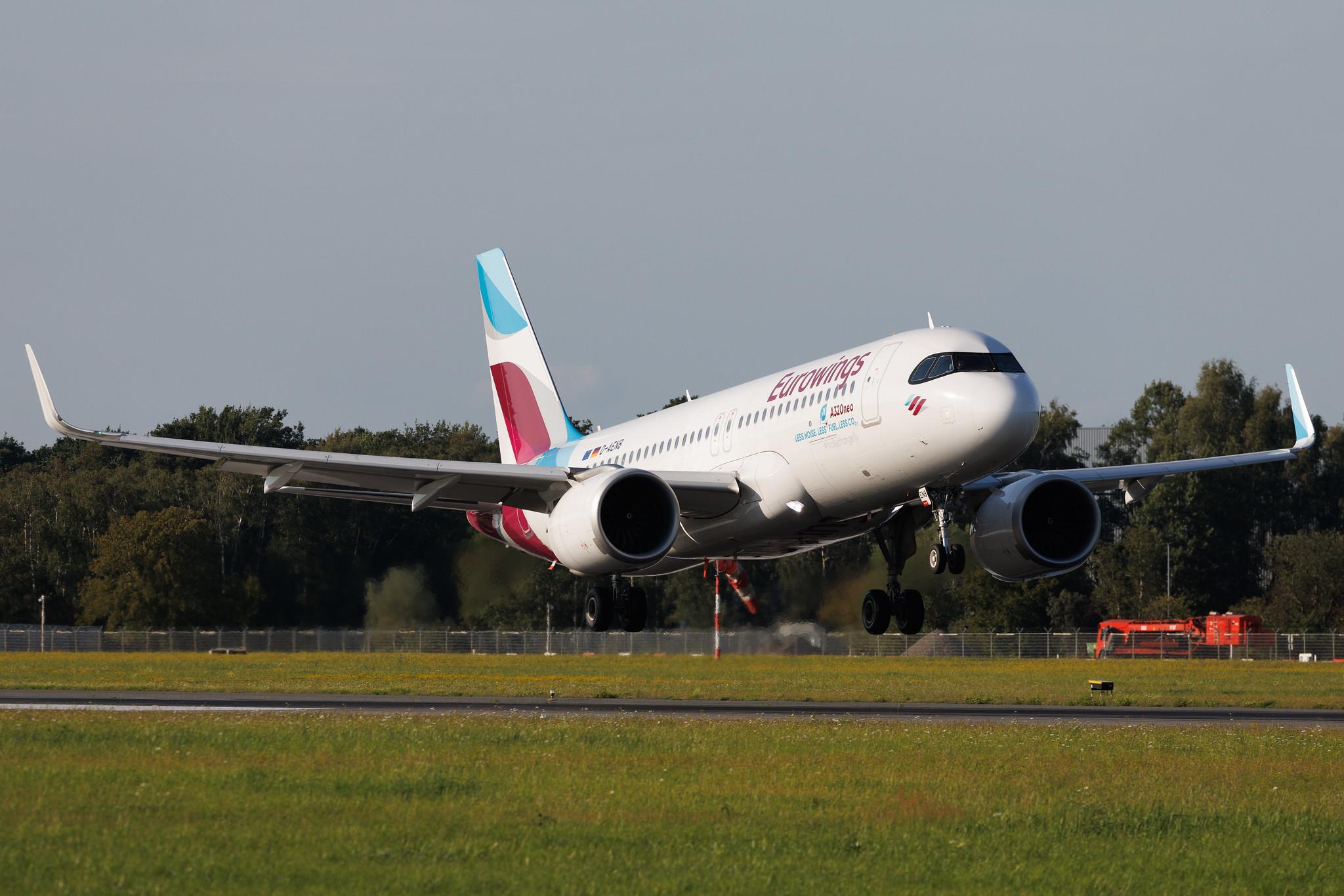 Hamburg Airport: Eurowings (EW / EWG) | Airbus A320-251N A20N | D-AENB | MSN 10798