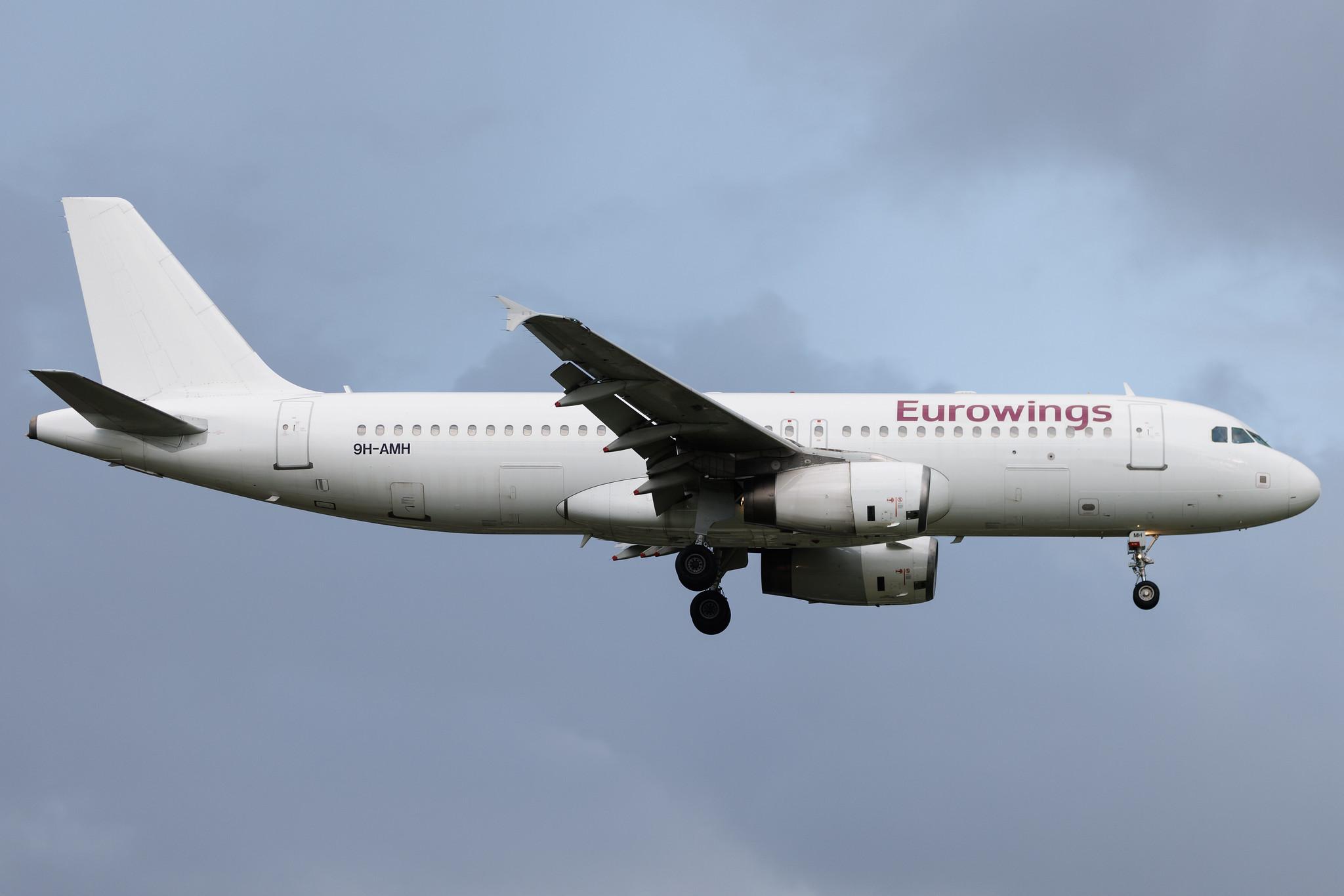 Hamburg Airport: Eurowings (EW / EWG) | Operator: Avion Express Malta | Airbus A320-232 A320 | 9H-AMH | MSN 02173