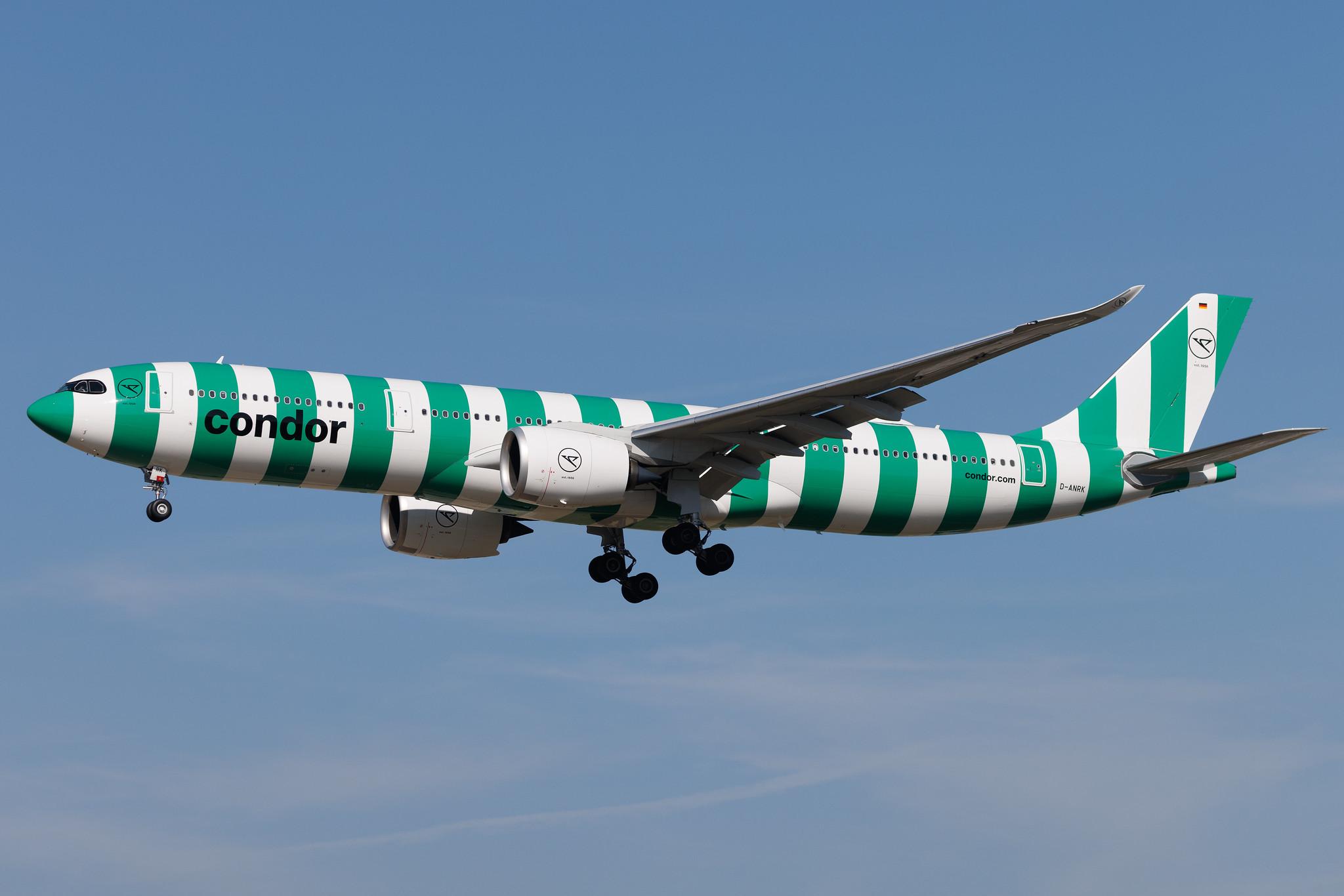 Frankfurt Airport: Condor (DE / CFG) | Airbus A330-941 A339 | D-ANRK | MSN 2040