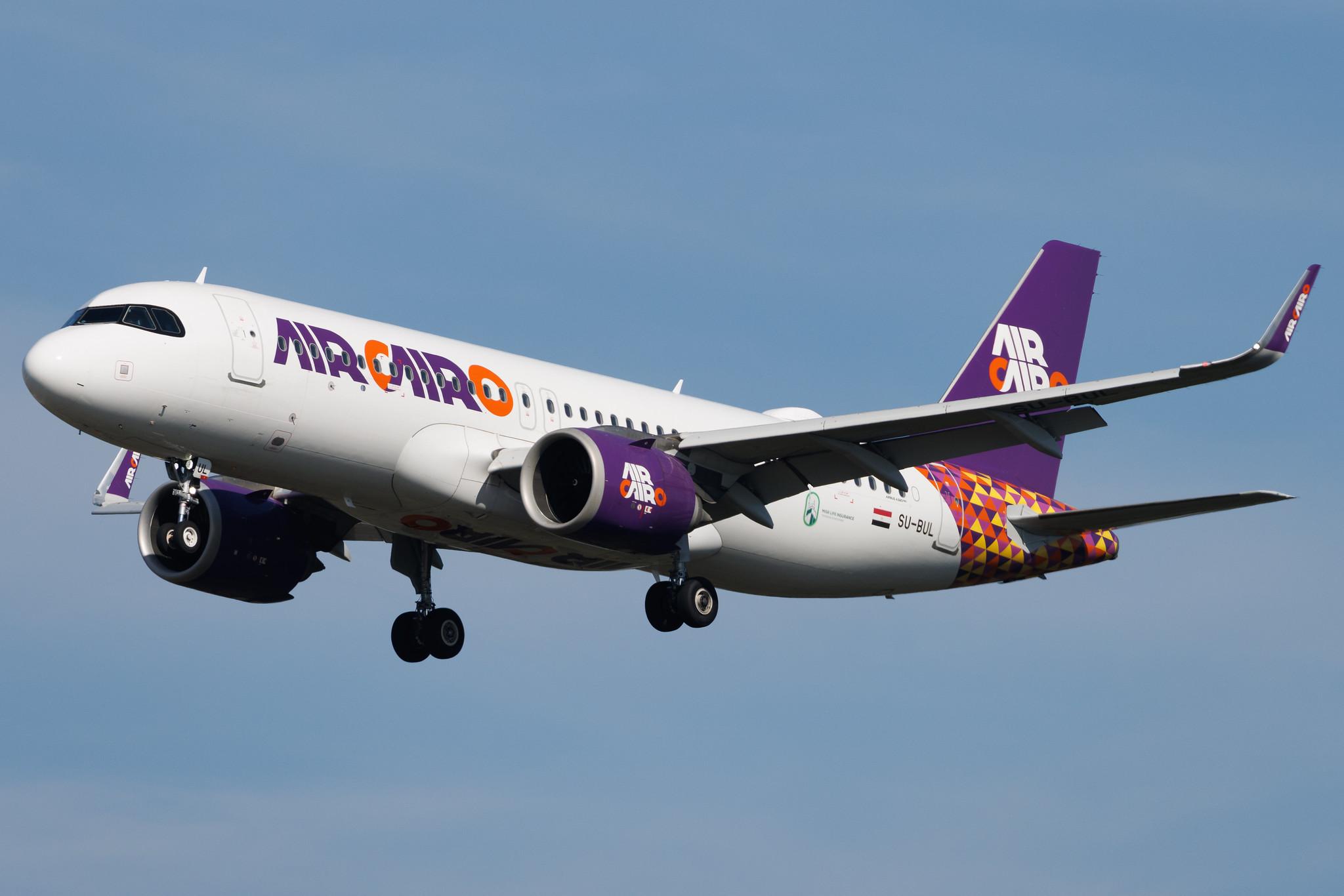 Frankfurt Airport: Air Cairo (SM / MSC) | Airbus A320-251N A20N | SU-BUL | MSN 08970