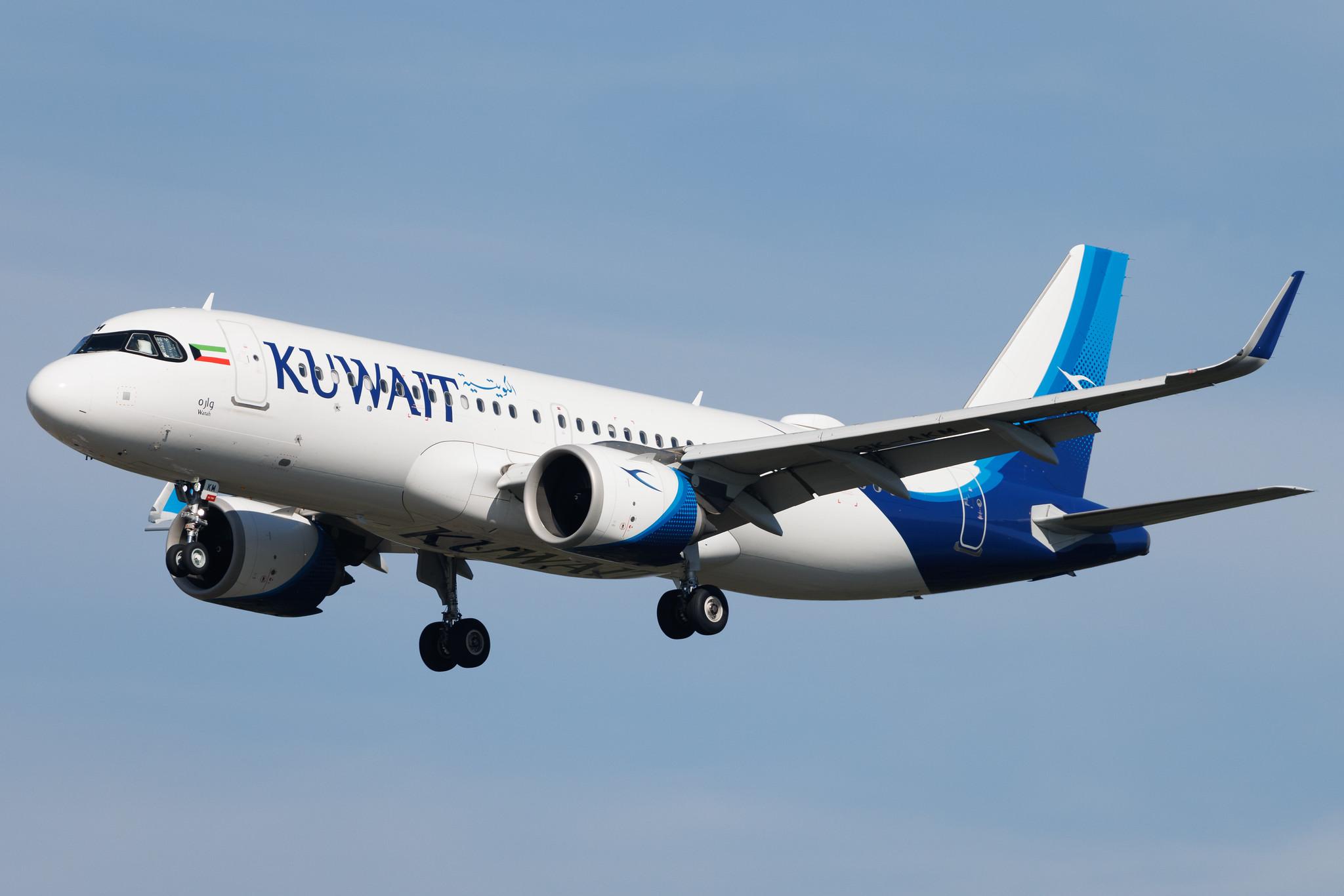 Frankfurt Airport: Kuwait Airways (KU / KAC) | Airbus A320-251N A20N | 9K-AKM | MSN 09119
