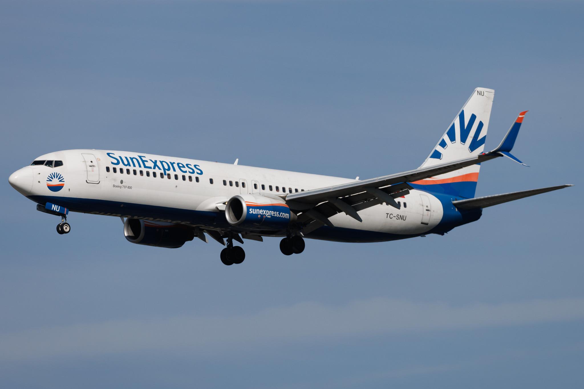 Frankfurt Airport: SunExpress (XQ / SXS) | Boeing 737-8HC B738 | TC-SNU | MSN 40756