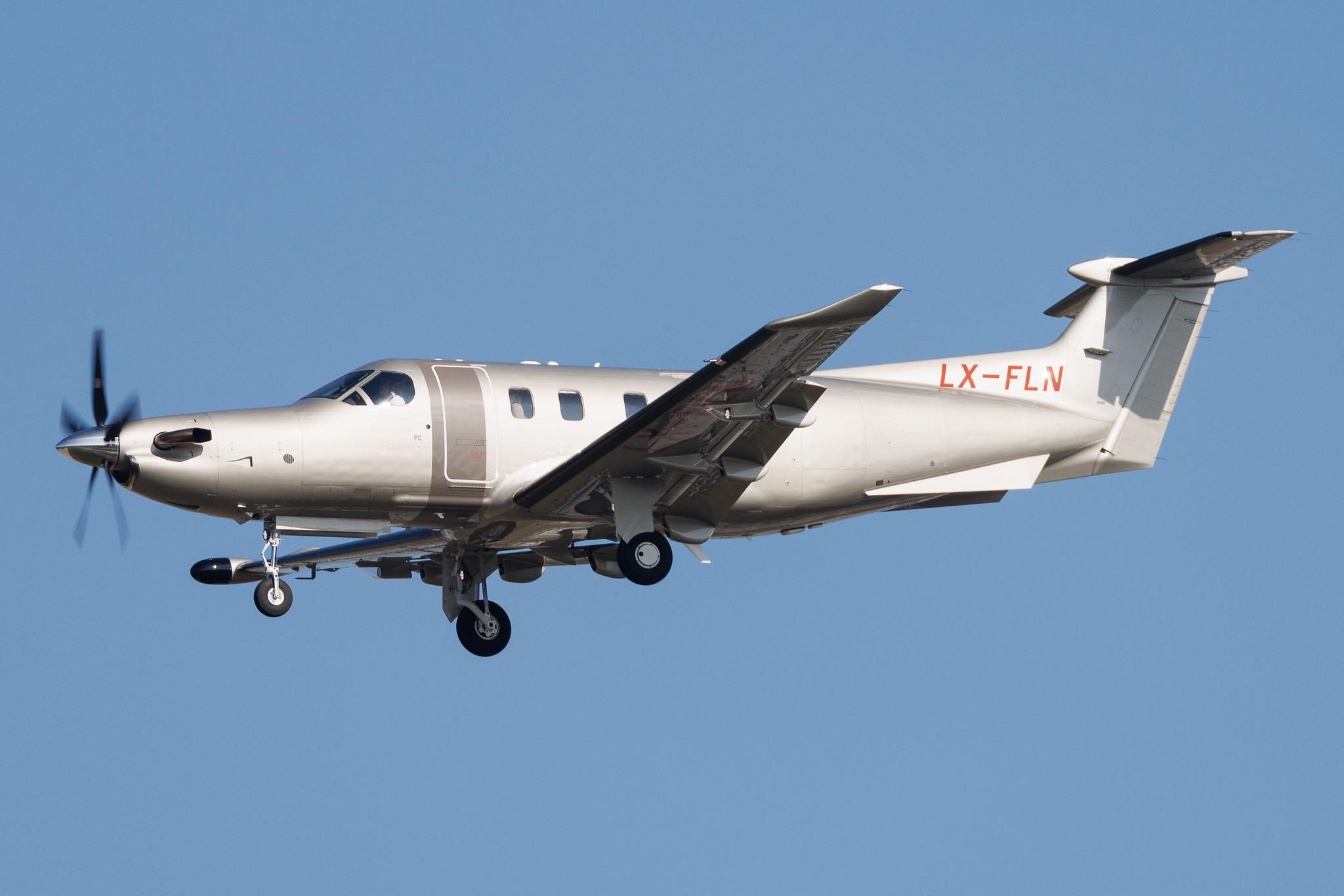 Frankfurt Airport: Jetfly Aviation (/ JFA) | Pilatus PC-12 NGX PC12 | LX-FLN | MSN 2280