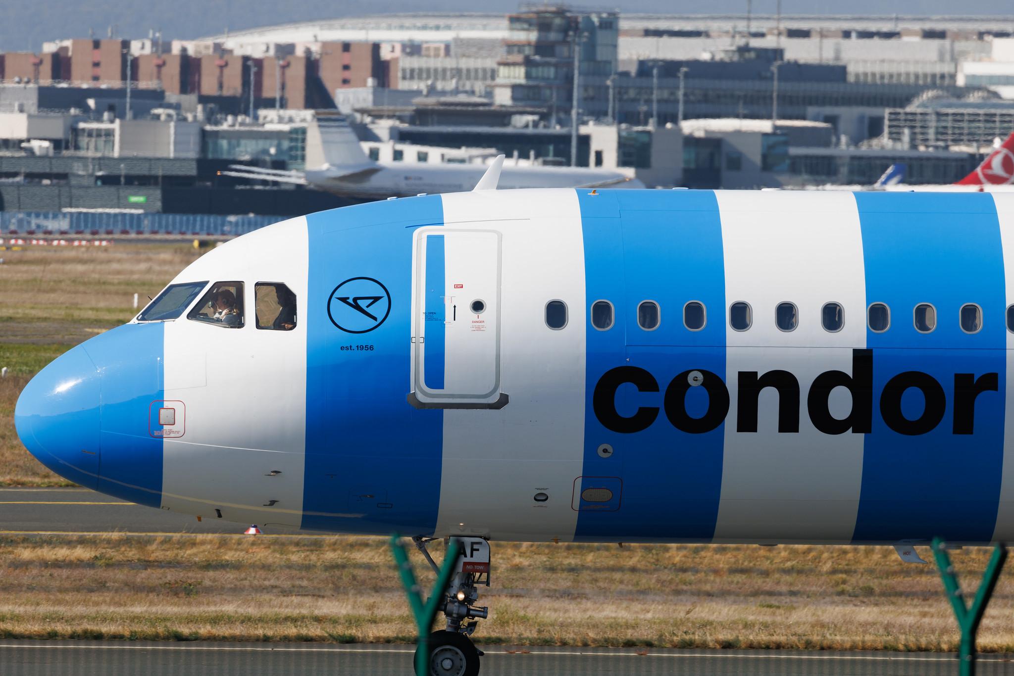 Frankfurt Airport: Condor (DE / CFG) | Airbus A321-211 A321 | D-AIAF | MSN 6459