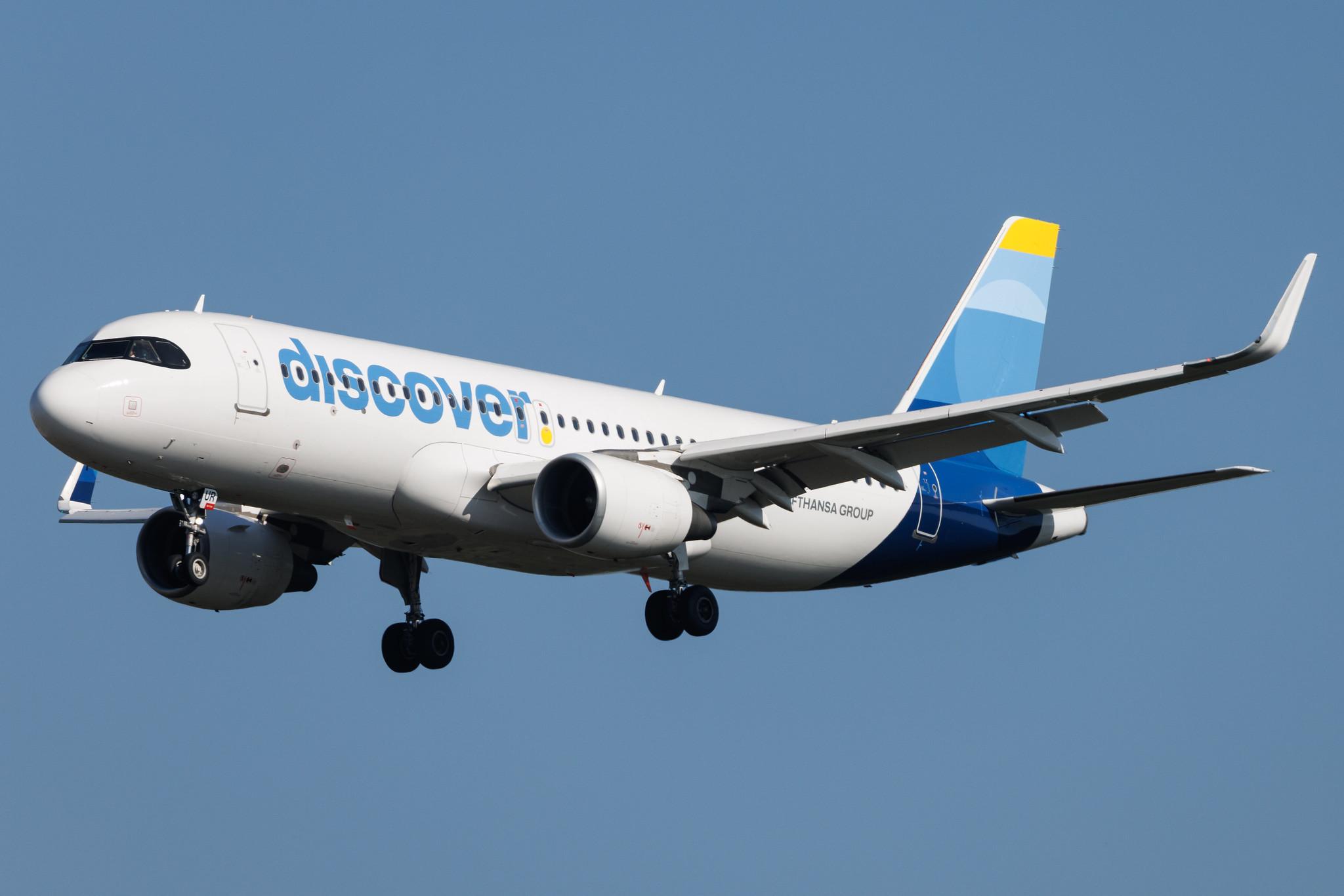 Frankfurt Airport: Discover Airlines (4Y / OCN) |  Airbus A320-214 A320 | D-AIUR | MSN 6985