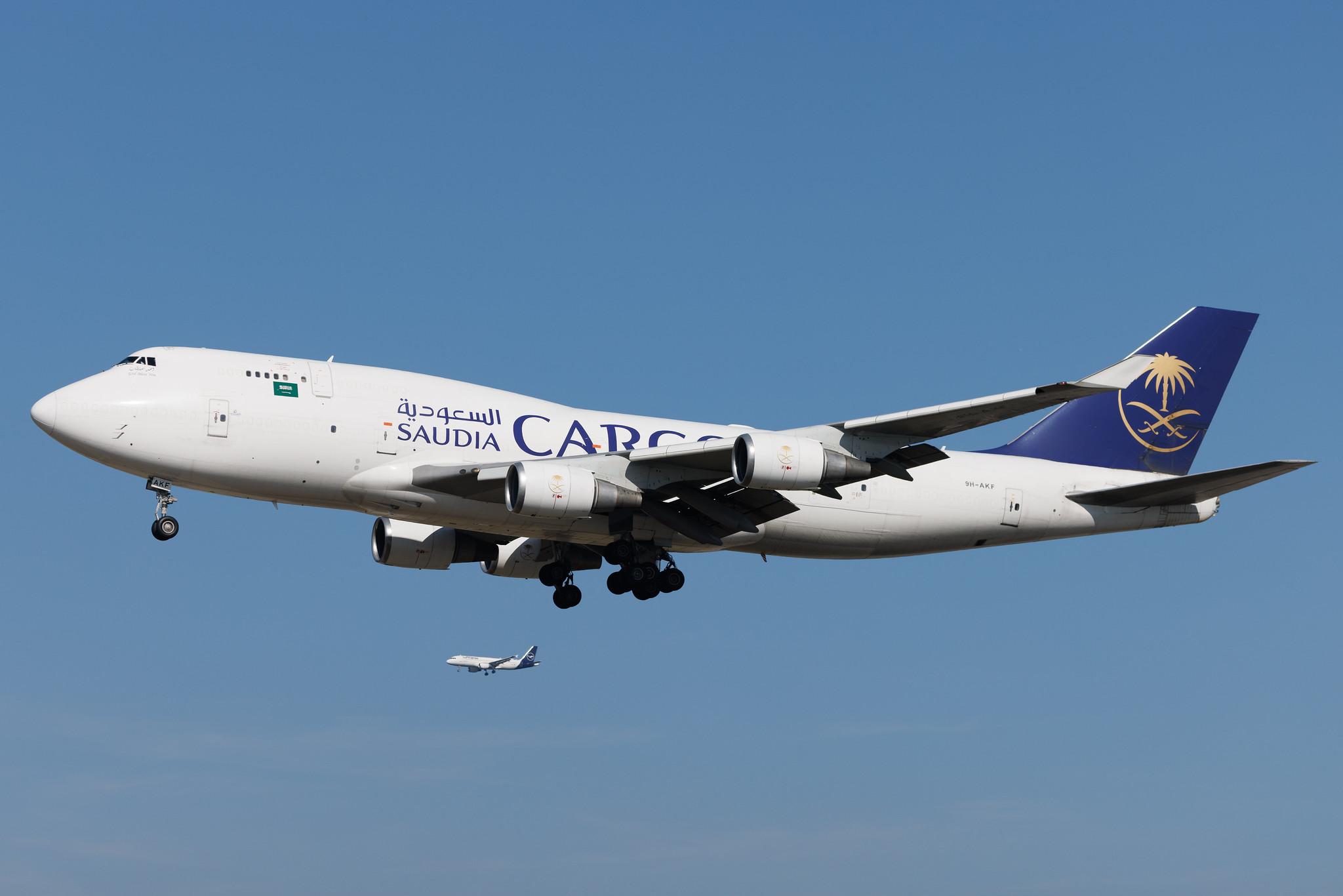 Frankfurt Airport: Saudia Cargo (SV / SVA) | Operator: Air Atlanta Europe | Boeing 747-45E(BDSF) B744 | 9H-AKF | MSN 27898
