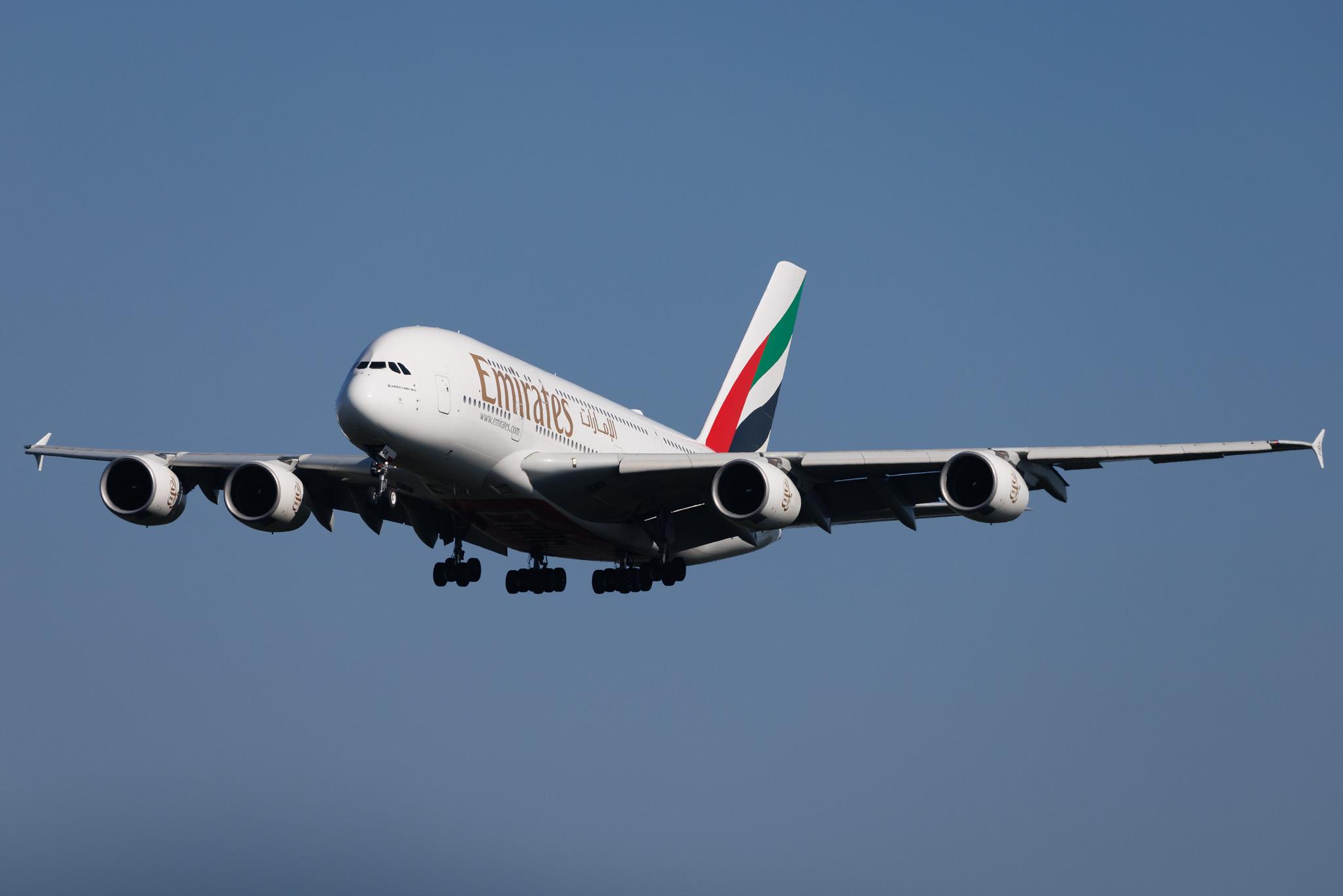 Frankfurt Airport: Emirates (EK / UAE) | Airbus A380-861 A388 | A6-EDM | MSN 042