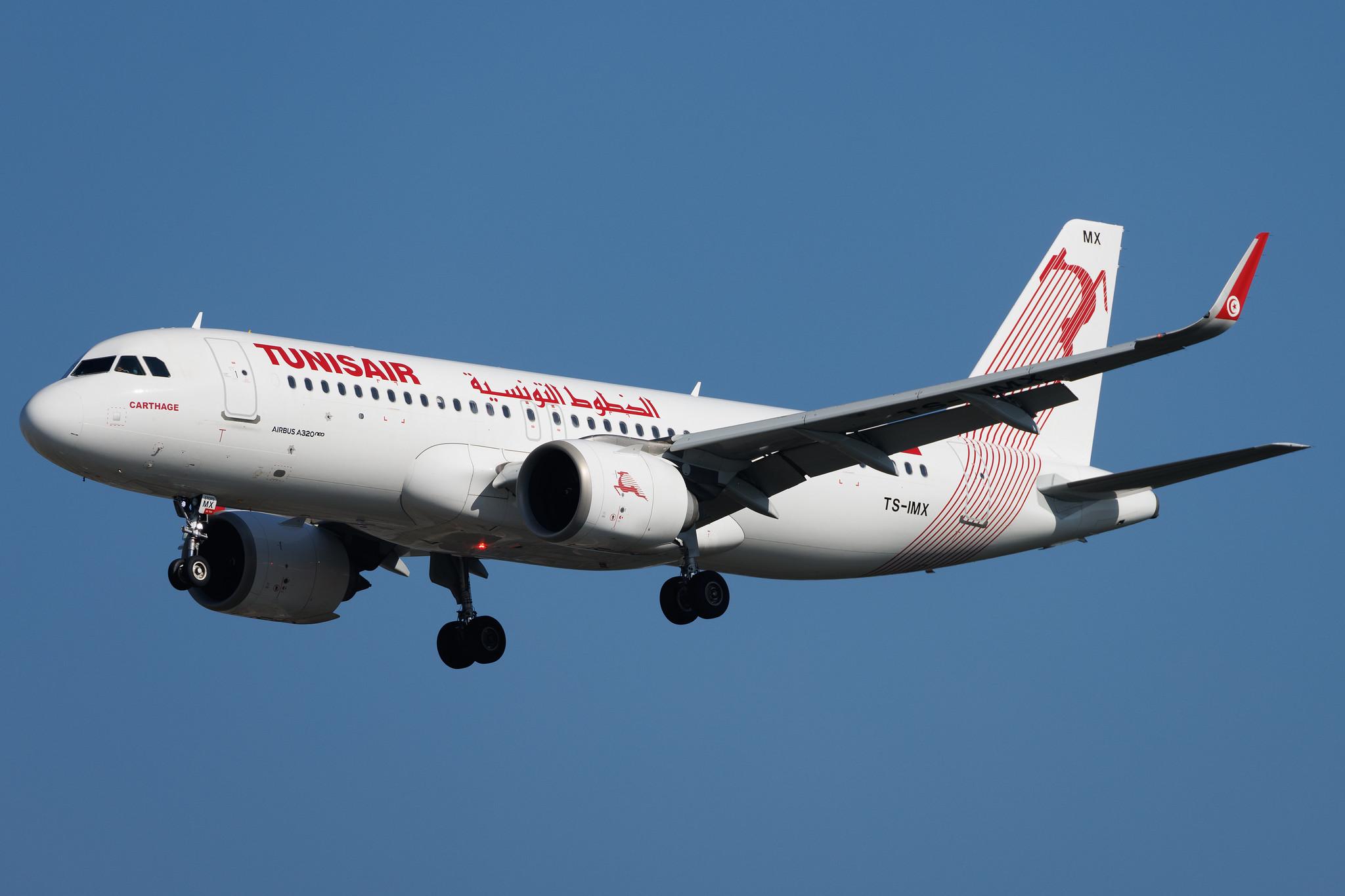 Frankfurt Airport: Tunisair (TU / TAR) | Airbus A320-251N A20N | TS-IMX | MSN 10575