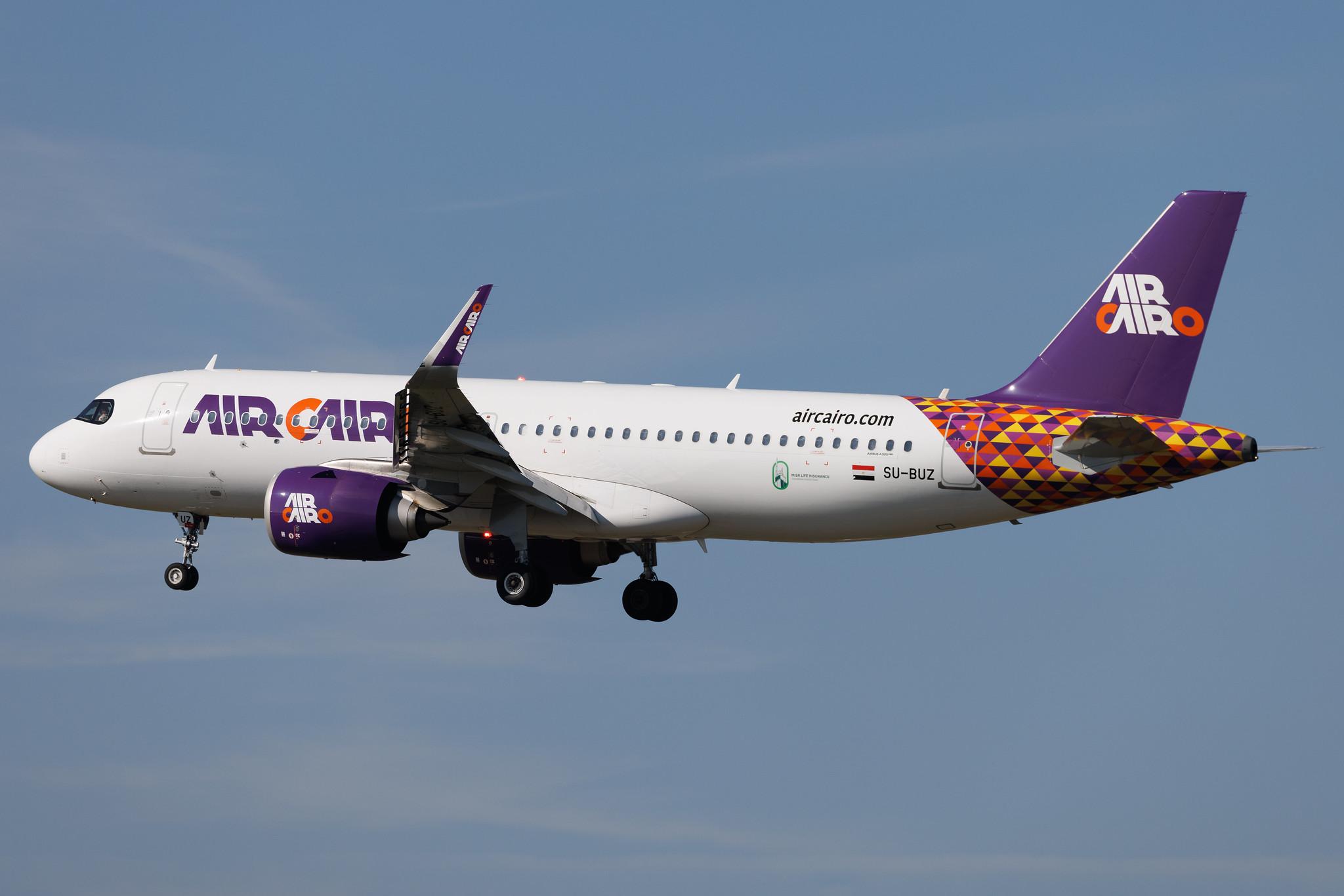 Frankfurt Airport: Air Cairo (SM / MSC) | Airbus A320-251N A20N | SU-BUZ | MSN 10803