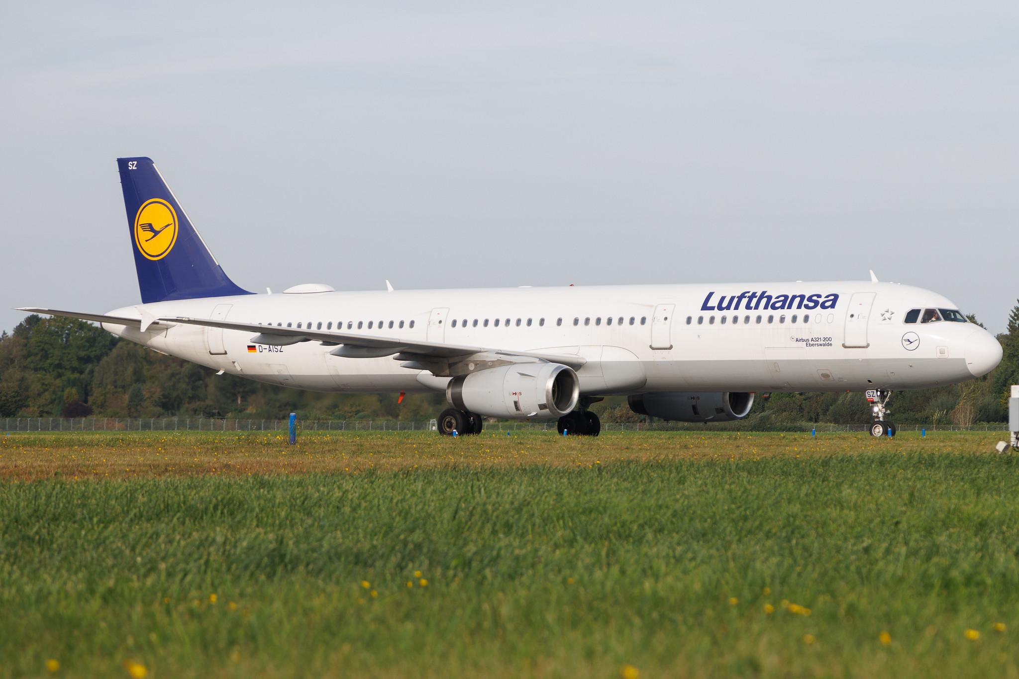 Hamburg Airport: Lufthansa (LH / DLH) | Airbus A321-231 A321 | D-AISZ | MSN 4085