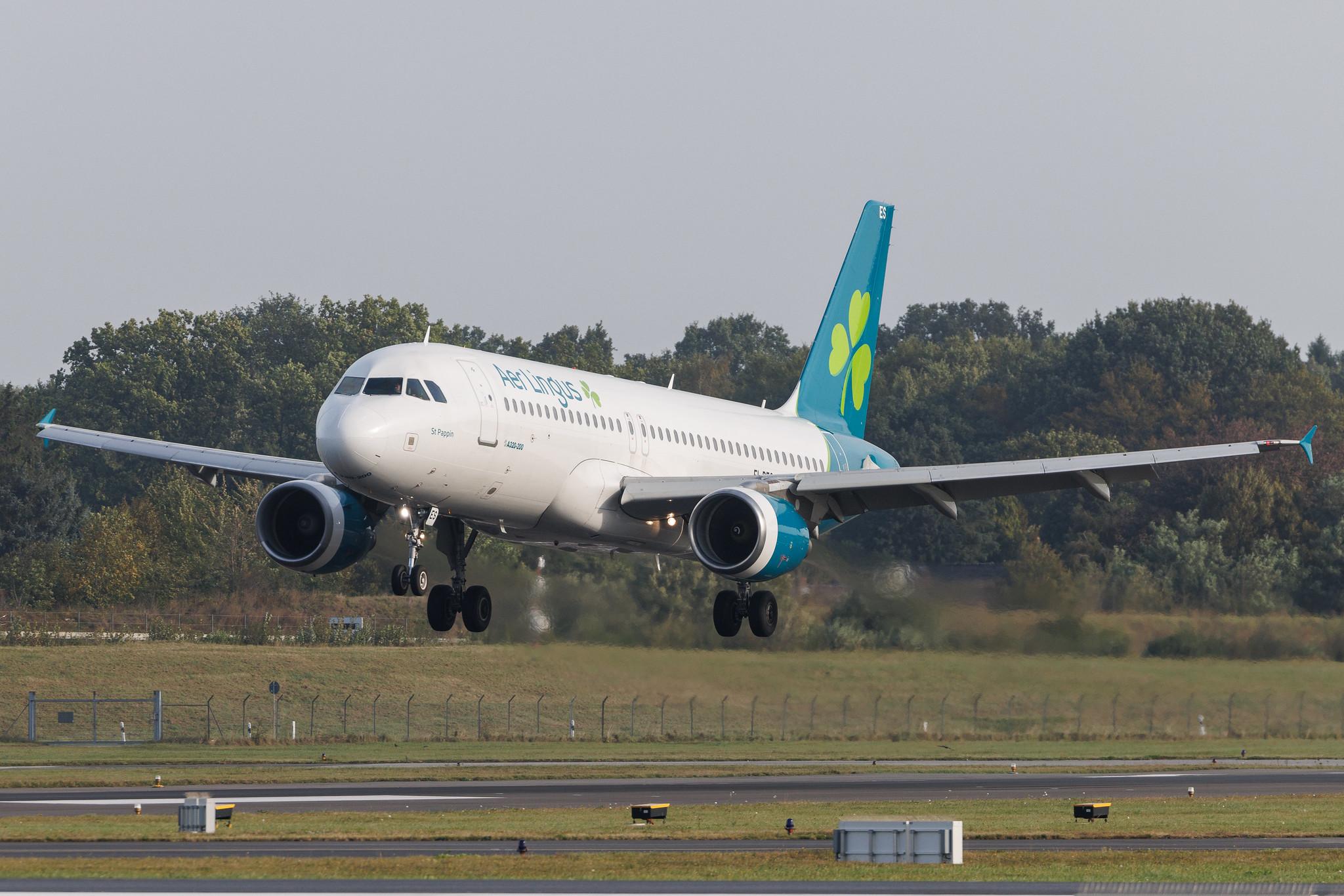 Hamburg Airport: Aer Lingus (EI / EIN) | Airbus A320-214 A320 | EI-DES | MSN 02608
