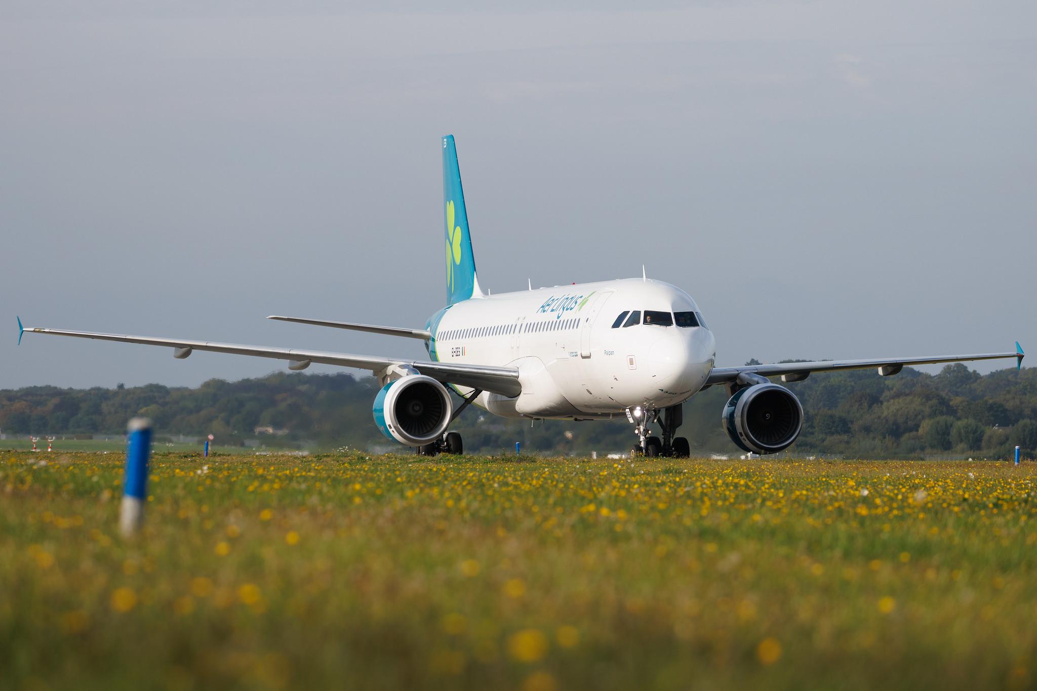 Hamburg Airport: Aer Lingus (EI / EIN) | Airbus A320-214 A320 | EI-DES | MSN 02608
