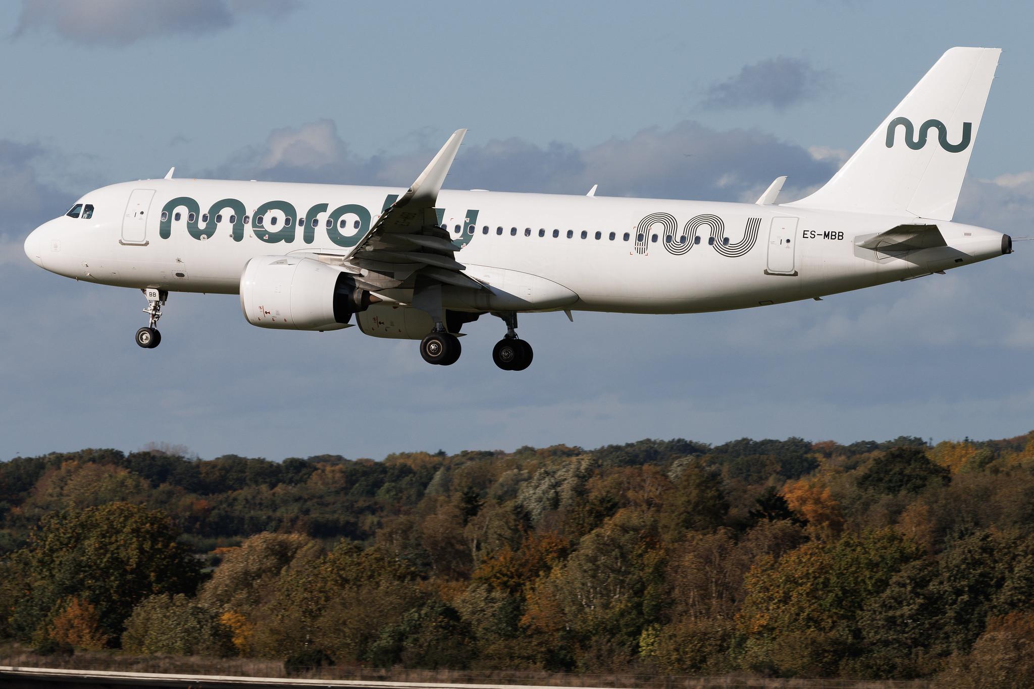 Hamburg Airport: Marabu (DI / MBU) | Airbus A320-271N A20N | ES-MBB | MSN 06914