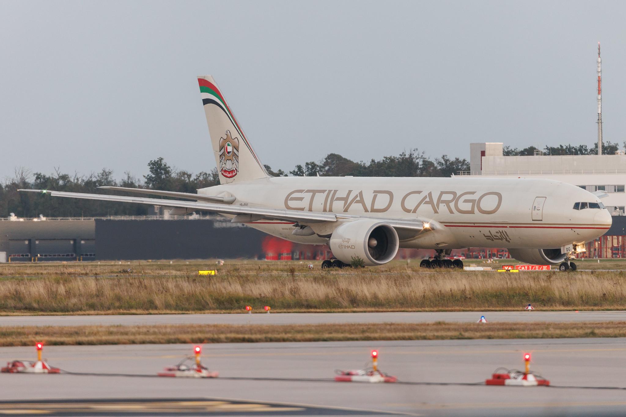 Frankfurt Airport: Etihad Cargo (EY / ETD) | Operator: Etihad Airways | Boeing 777-FFX B77L | A6-DDC | MSN 39691