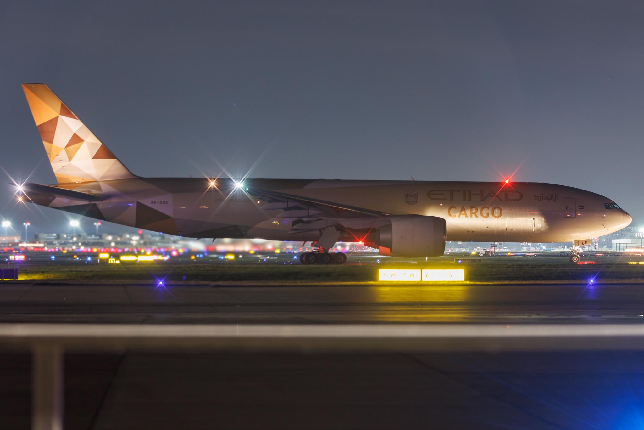Frankfurt Airport: Etihad Cargo (EY / ETD) | Operator: Etihad Airways | Boeing 777-FFX B77L | A6-DDE | MSN 62745