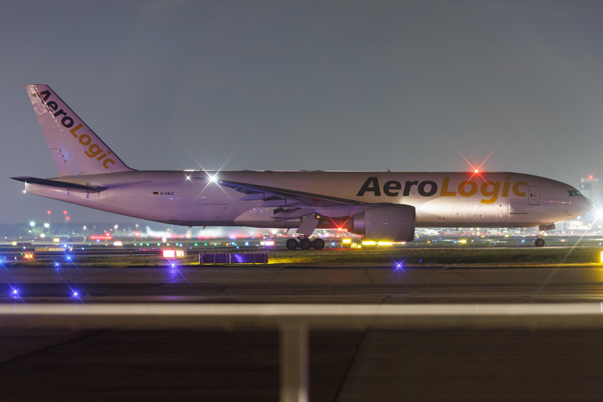 Frankfurt Airport: AeroLogic (3S / BOX) | Boeing 777-FZN B77L | D-AALC | MSN 36003