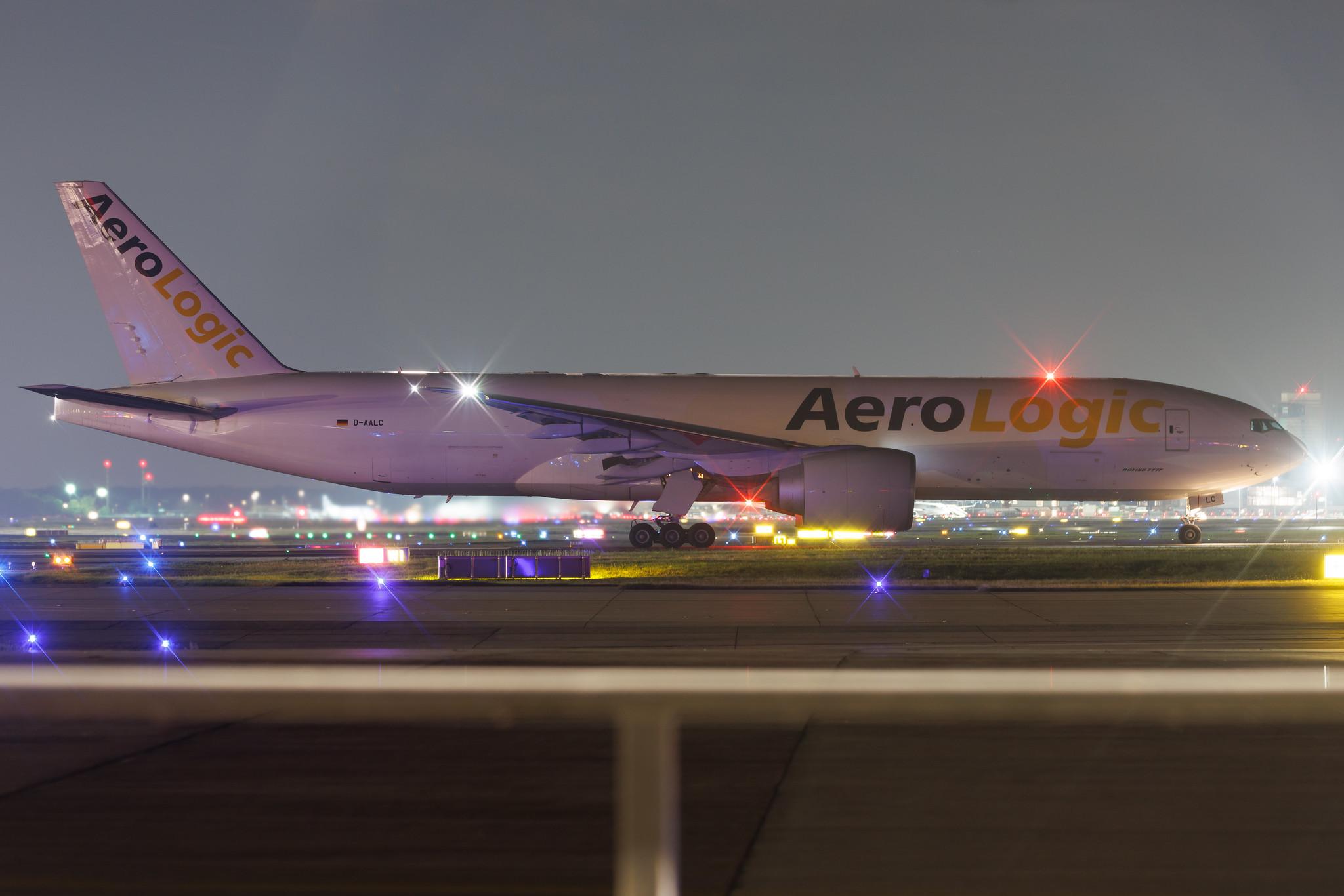Frankfurt Airport: AeroLogic (3S / BOX) | Boeing 777-FZN B77L | D-AALC | MSN 36003