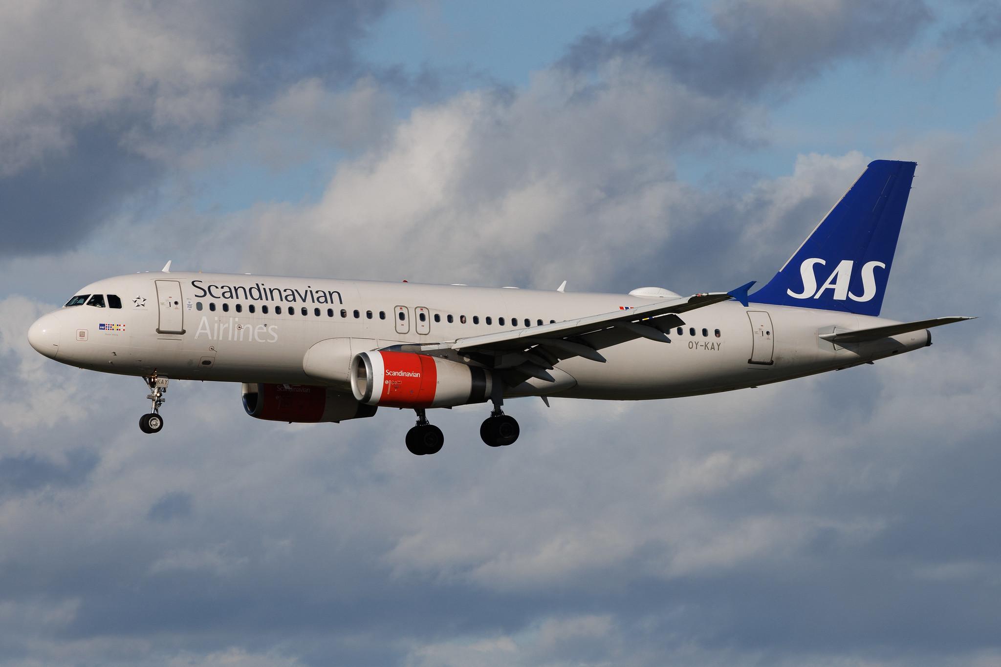 Hamburg Airport: SAS (SK / SAS) | Airbus A320-232 A320 | OY-KAY | MSN 02856