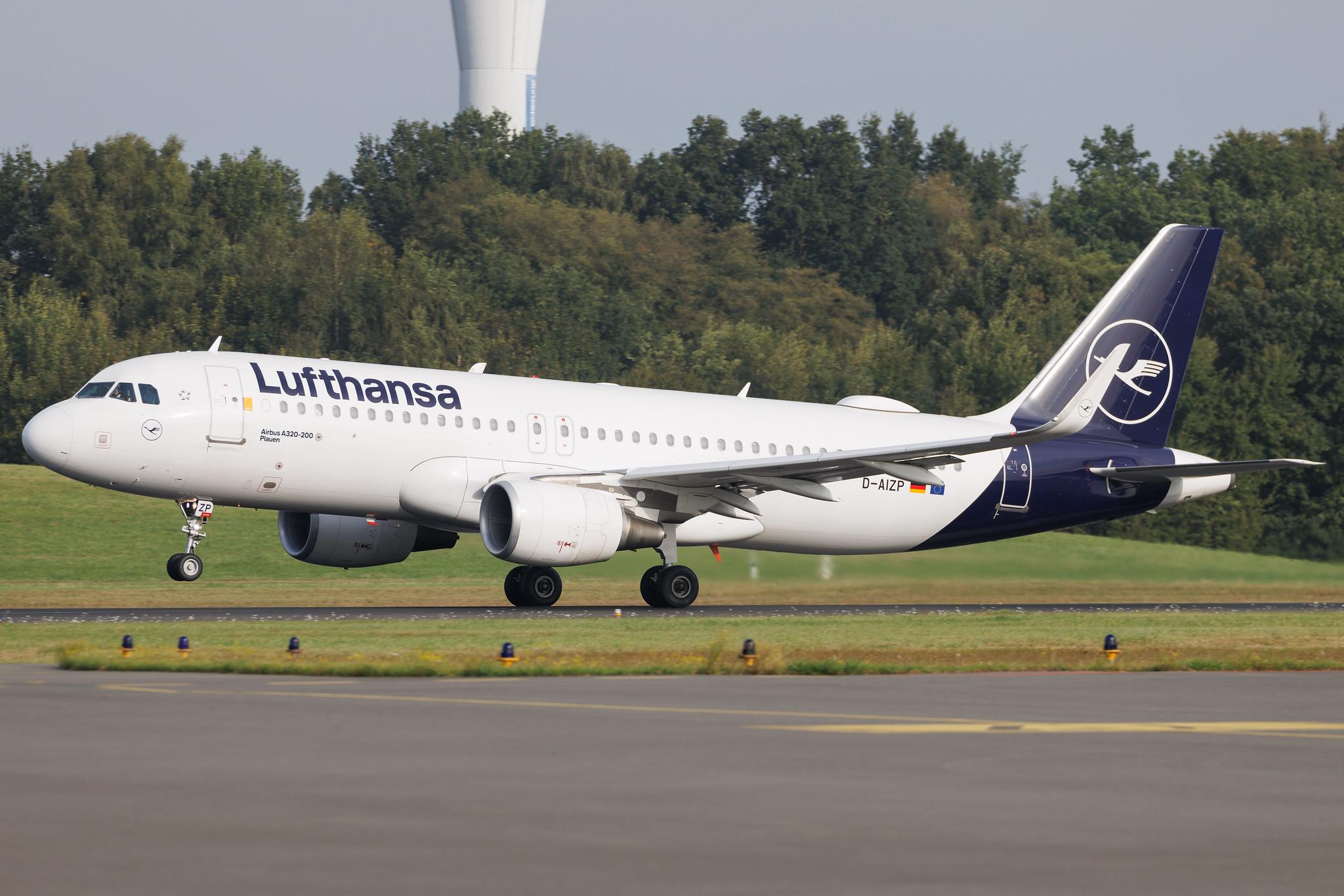 Hamburg Airport: Lufthansa (LH / DLH) | Airbus A320-214 A320 | D-AIZP | MSN 5487