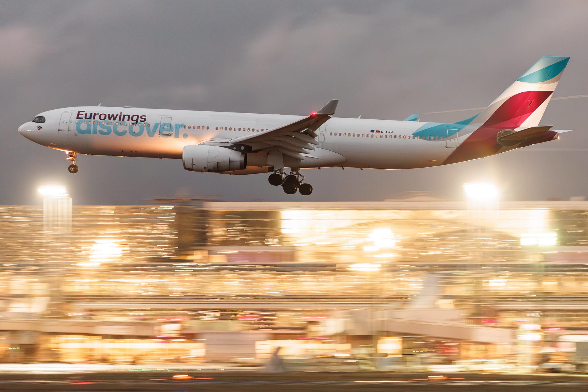 Frankfurt Airport: Discover Airlines (4Y / OCN) |  Airbus A330-343 A333 | D-AIKH | MSN 0648