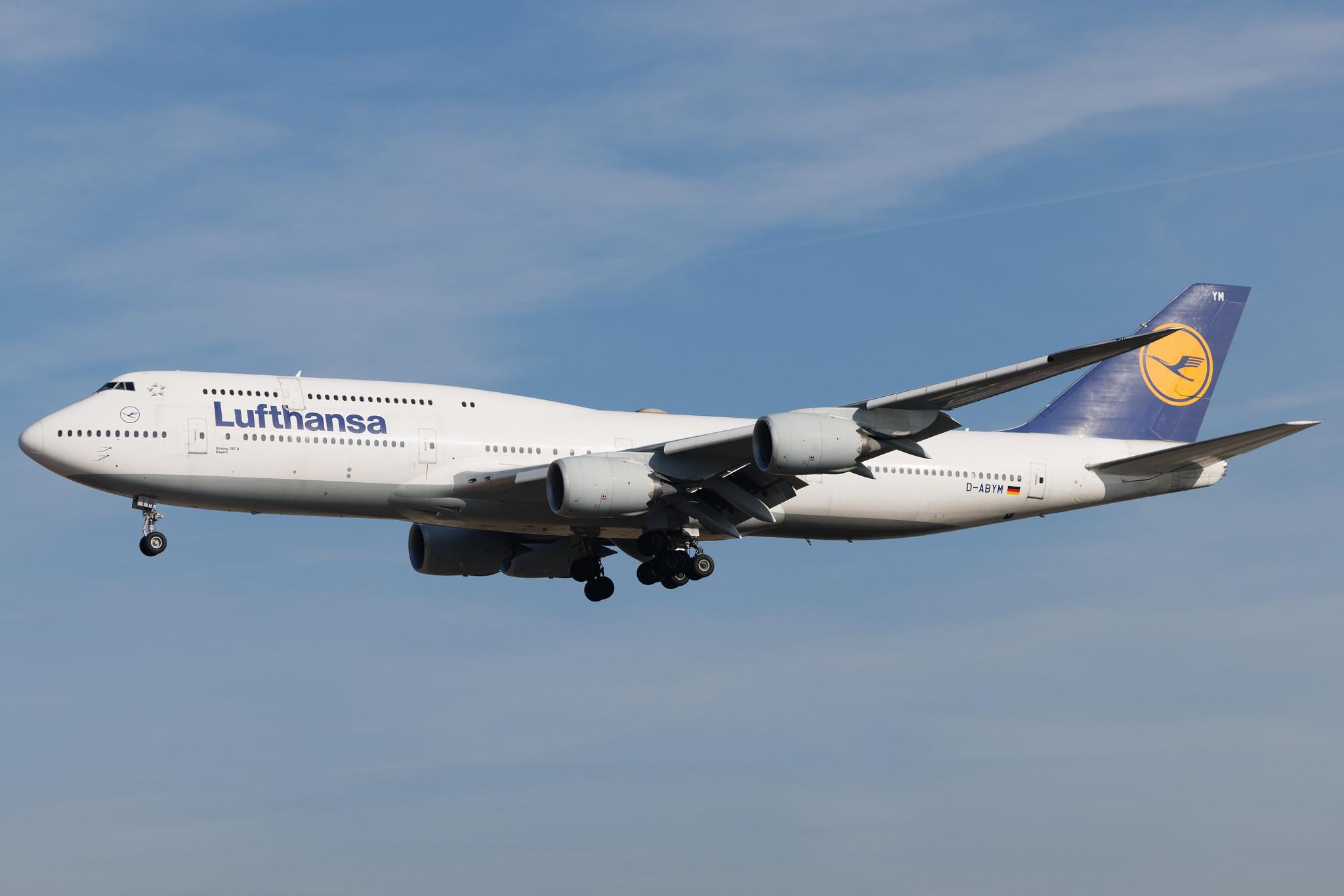 Frankfurt Airport: Lufthansa (LH / DLH) | Boeing 747-830 B748 | D-ABYM | MSN 37837