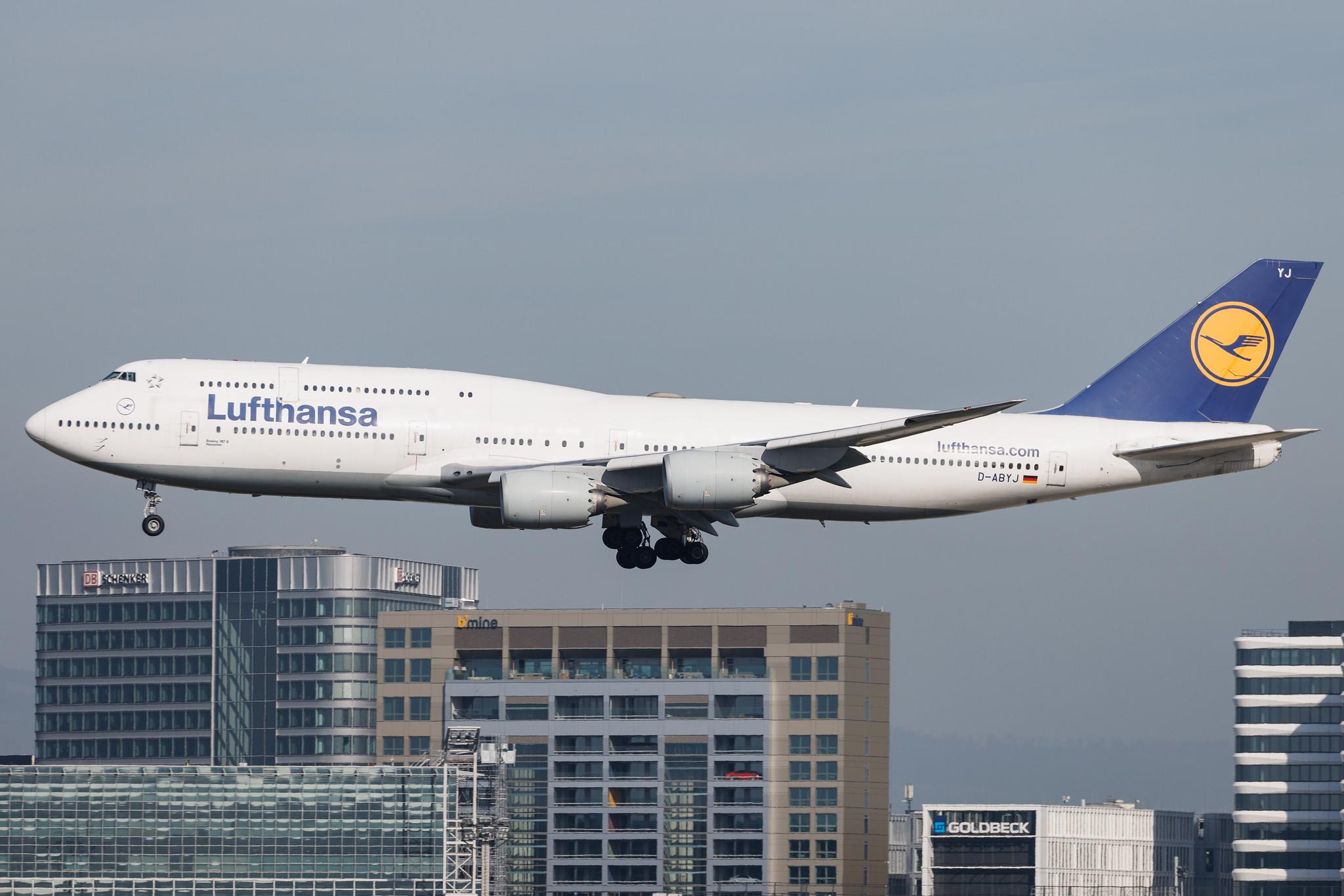Frankfurt Airport: Lufthansa (LH / DLH) | Boeing 747-830 B748 | D-ABYJ | MSN 37834