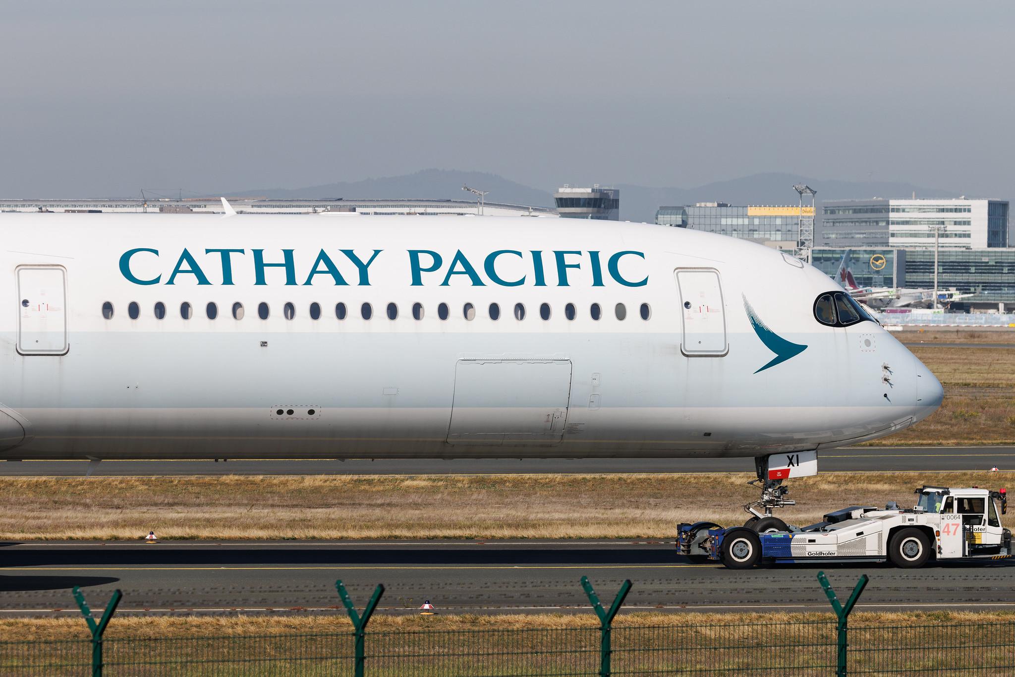 Frankfurt Airport: Cathay Pacific (CX / CPA) | Airbus A350-1041 A35K | B-LXI | MSN 262