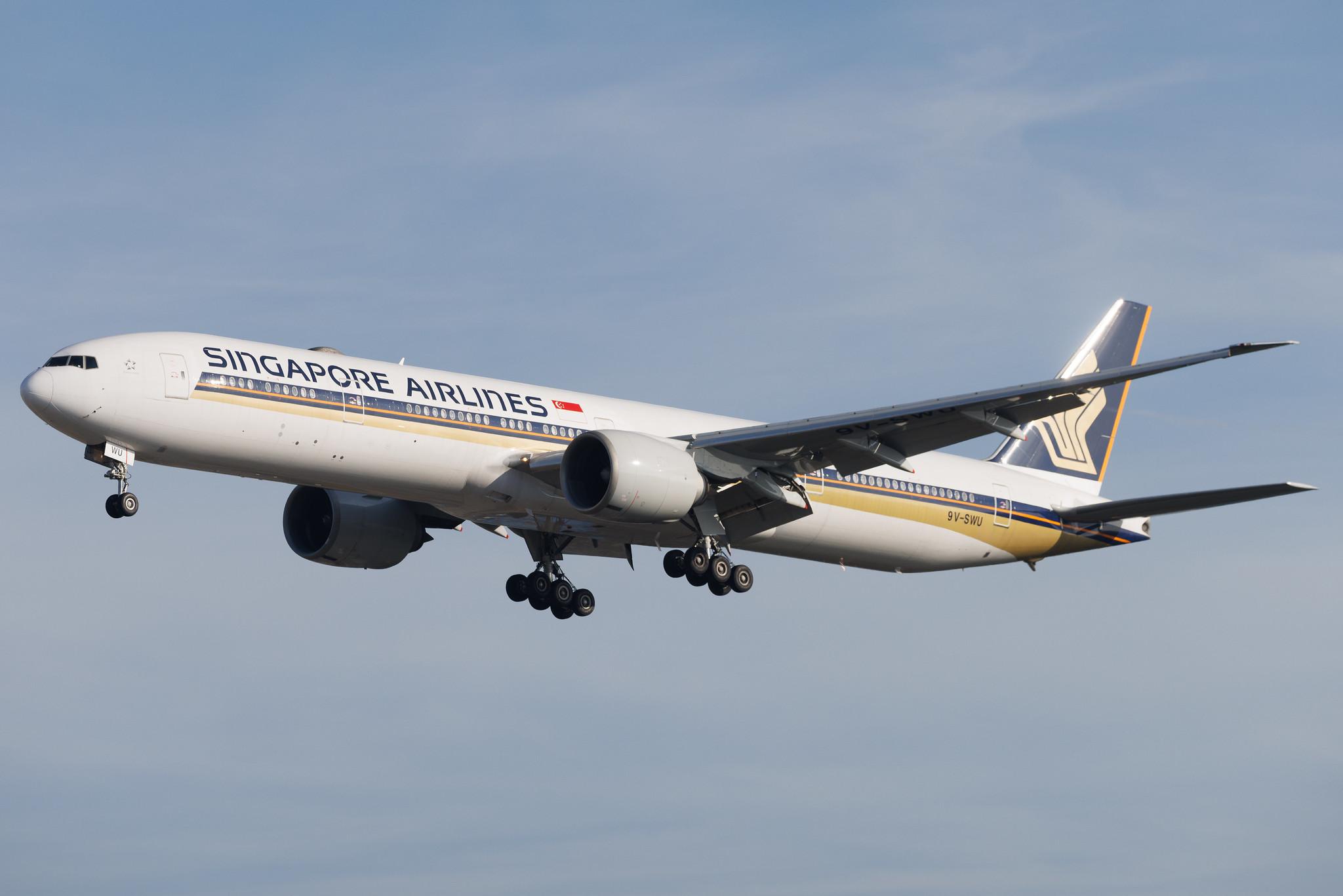 Frankfurt Airport: Singapore Airlines (SQ / SIA) | Boeing 777-312(ER) B77W | 9V-SWU | MSN 42235