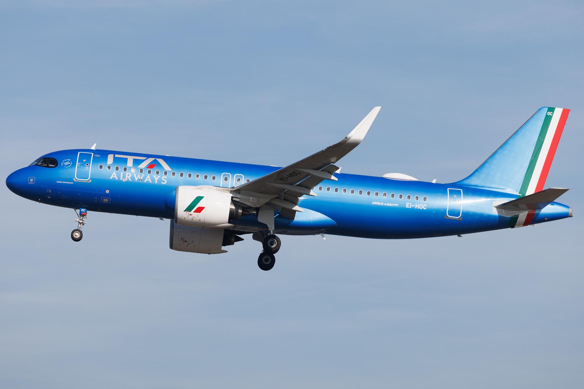 Frankfurt Airport: ITA Airways (AZ / ITY) | Airbus A320-272N A20N | EI-HOC | MSN 11514
