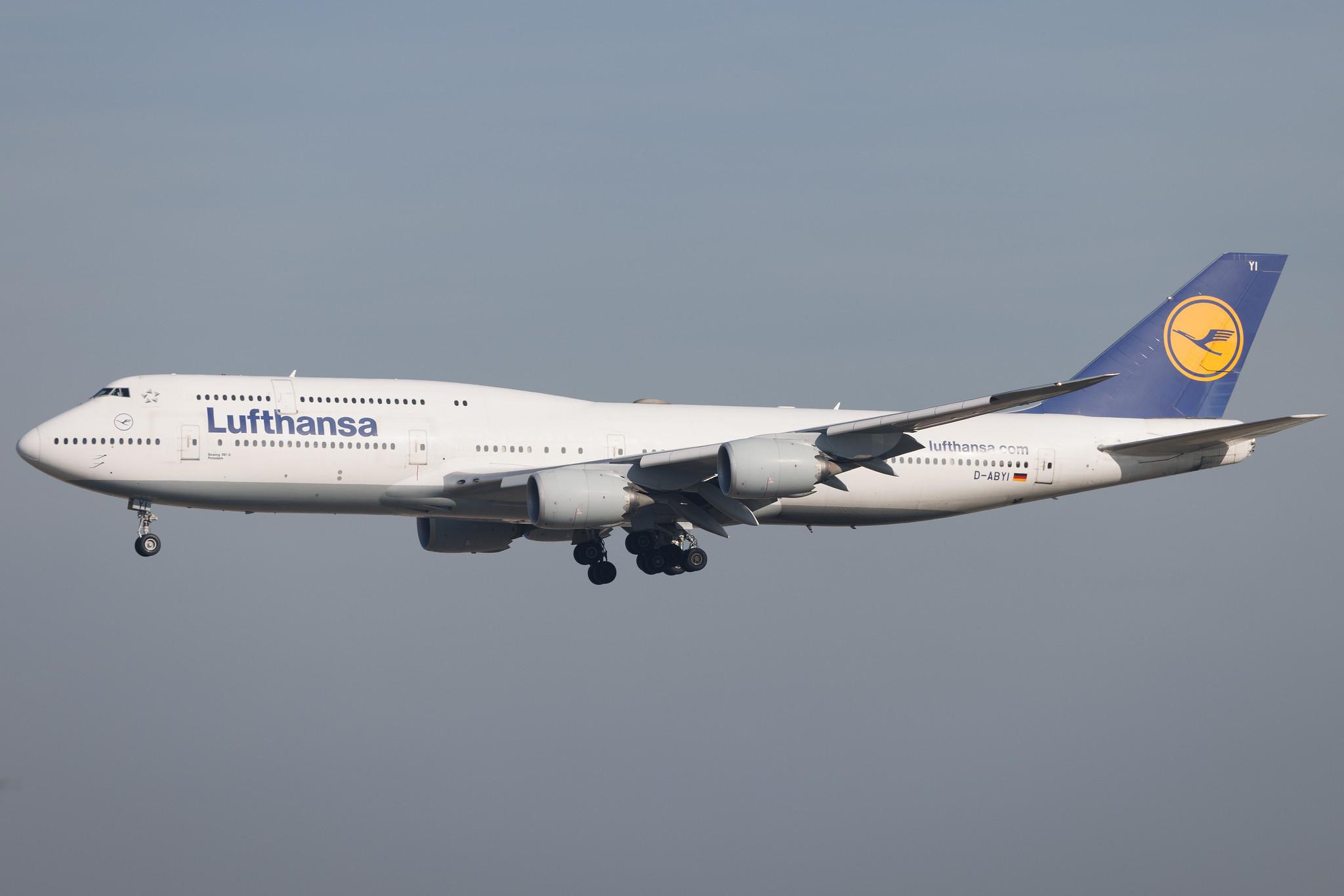 Frankfurt Airport: Lufthansa (LH / DLH) | Boeing 747-830 B748 | D-ABYI | MSN 37833