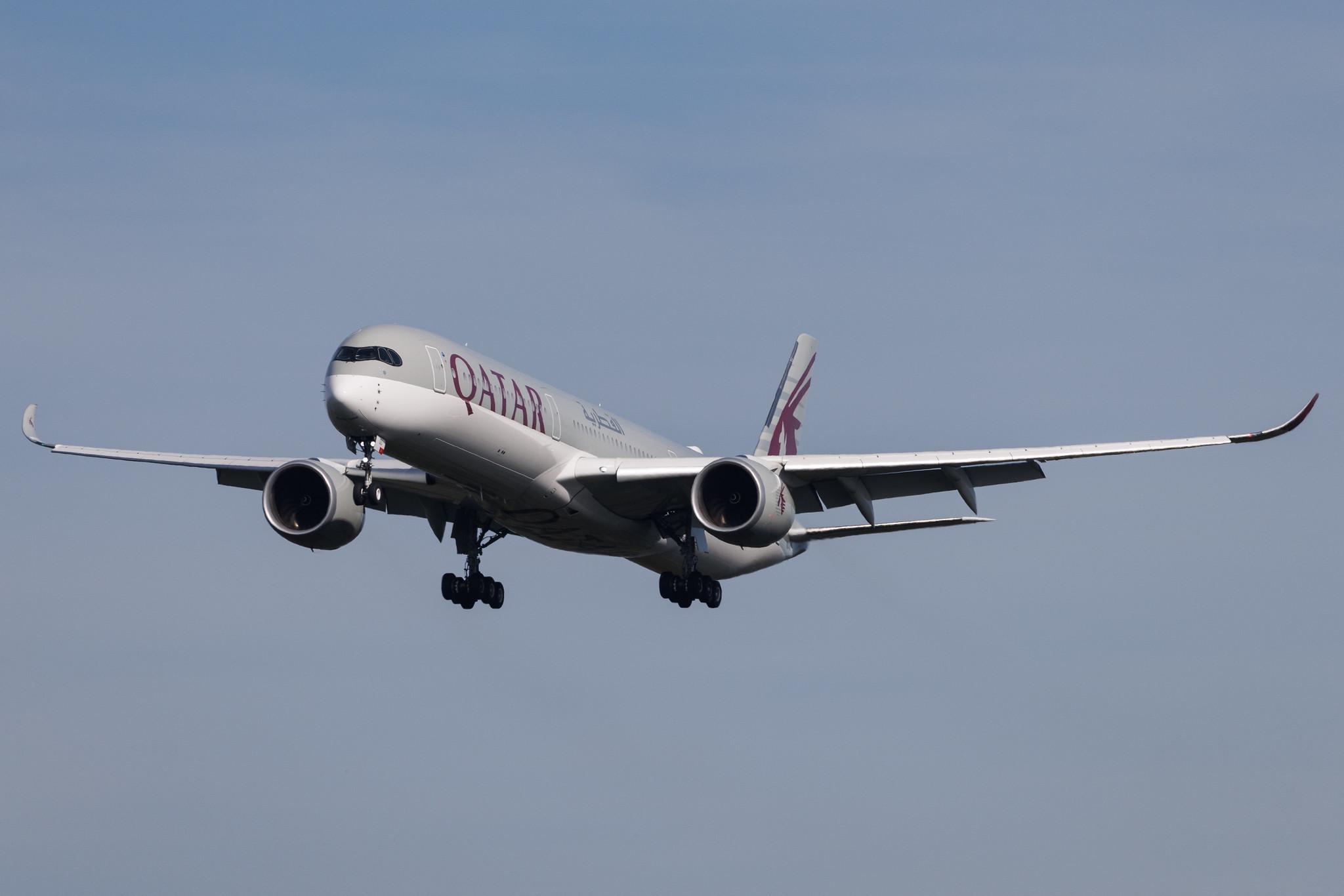 Frankfurt Airport: Qatar Airways (QR / QTR) | Airbus A350-1041 A35K | A7-AOD | MSN 444