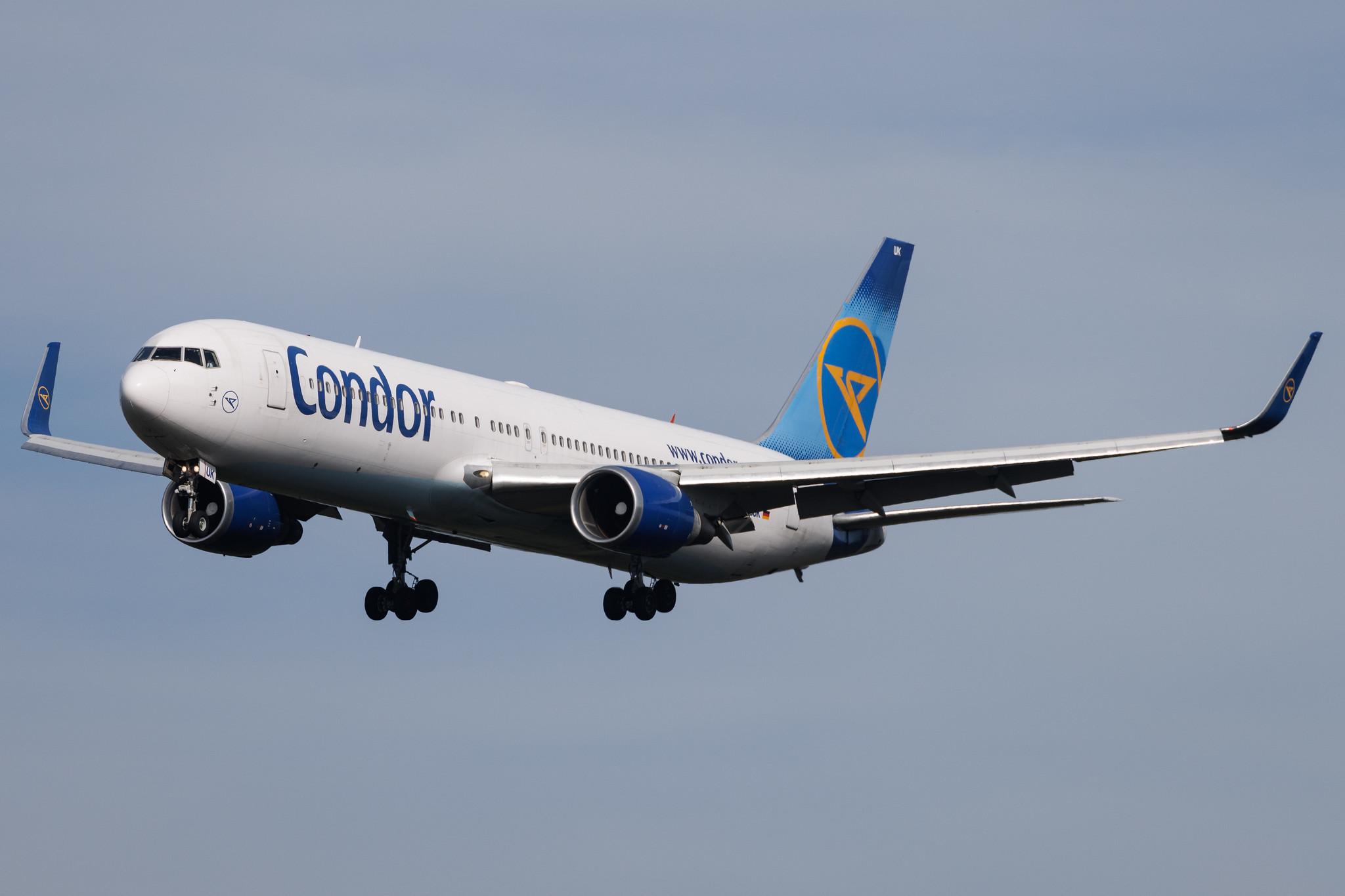 Frankfurt Airport: Condor (DE / CFG) | Boeing 767-343(ER) B763 | D-ABUK | MSN 30009