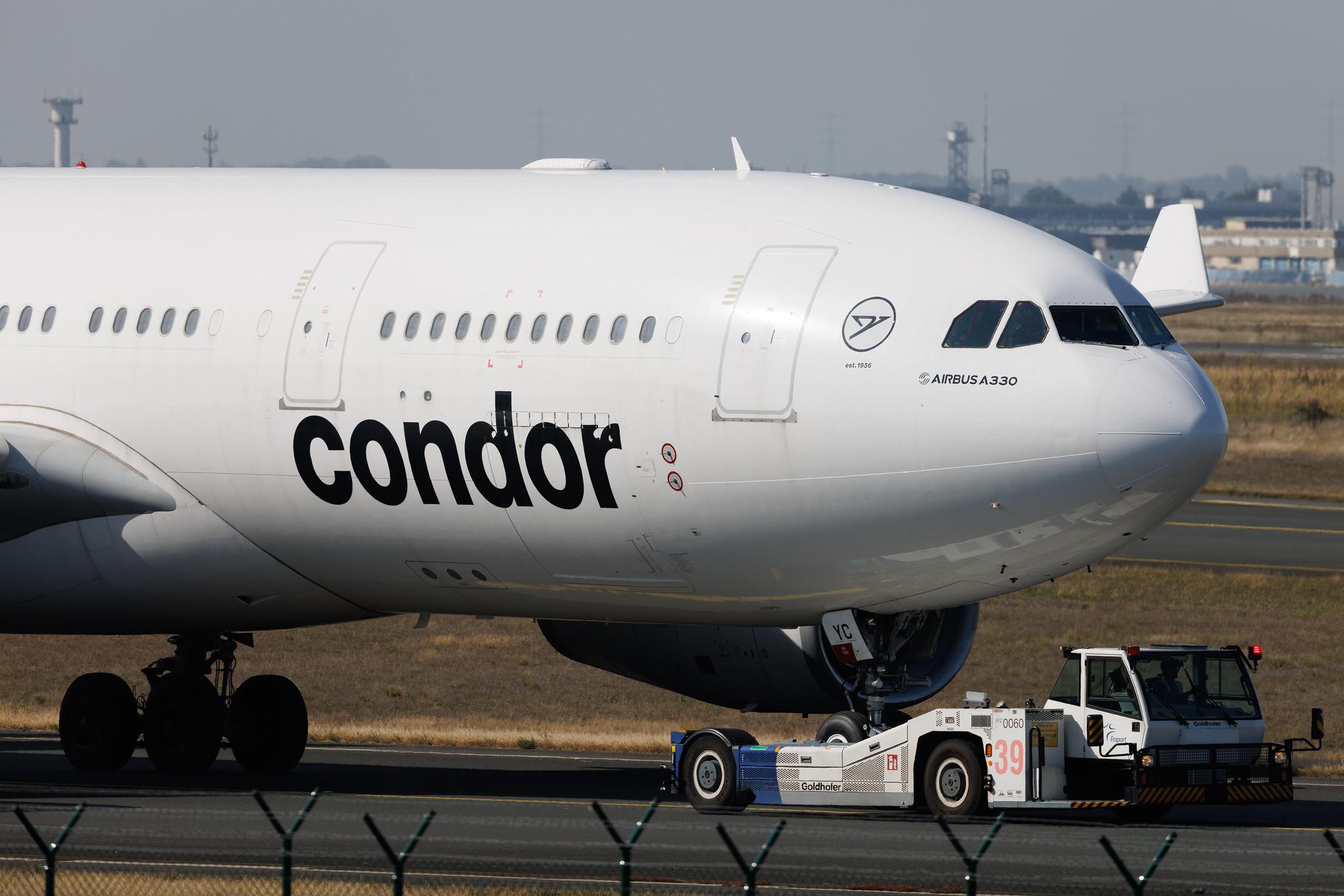 Frankfurt Airport: Condor (DE / CFG) | Airbus A330-243 A332 | D-AIYC | MSN 0975