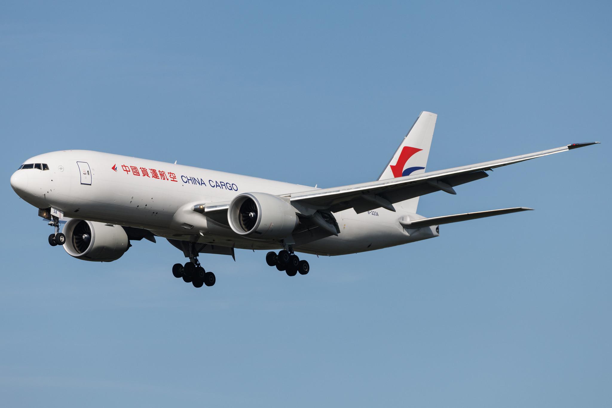 Frankfurt Airport: China Cargo Airlines (CK / CKK) | Boeing 777-F B77L | B-223A | MSN 67799