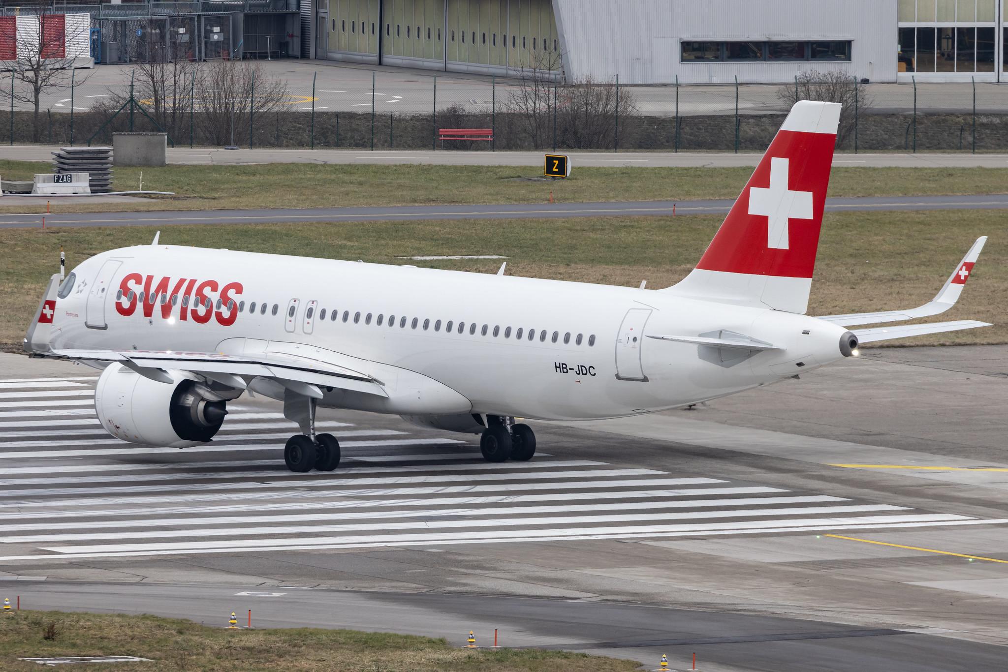 Flughafen Zürich: Swiss (LX / SWR) | Airbus A320-271N A20N | HB-JDC | MSN 10242