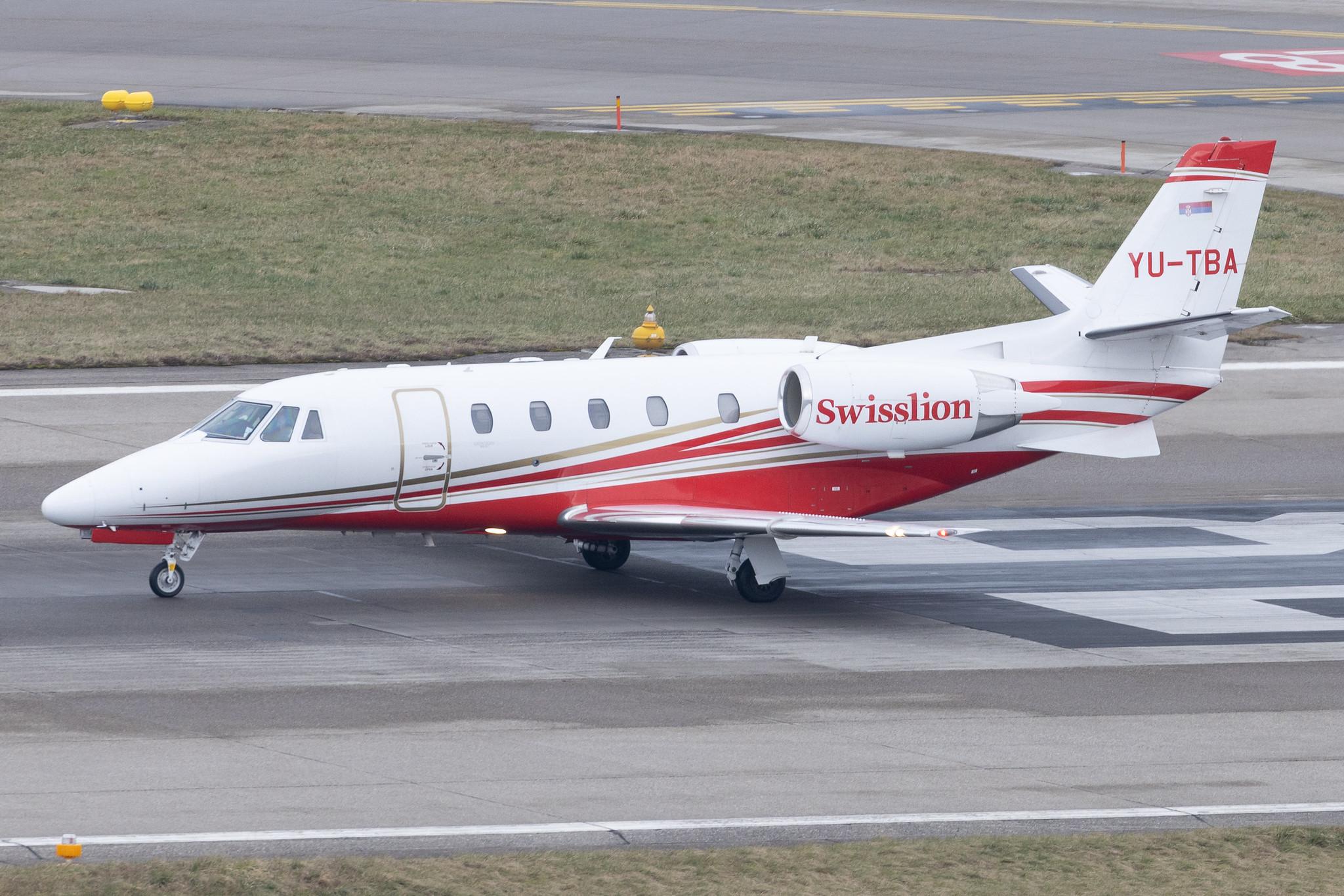 Flughafen Zürich: Air Swisslion | Cessna 560XL Citation XLS+ C56X | YU-TBA | MSN 560-6249