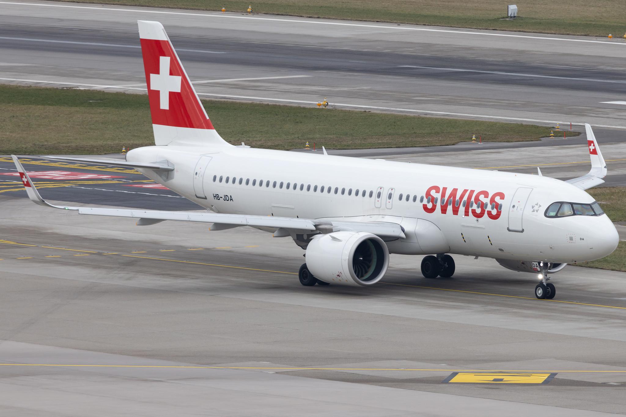 Flughafen Zürich: Swiss (LX / SWR) | Airbus A320-271N A20N | HB-JDA | MSN 9246