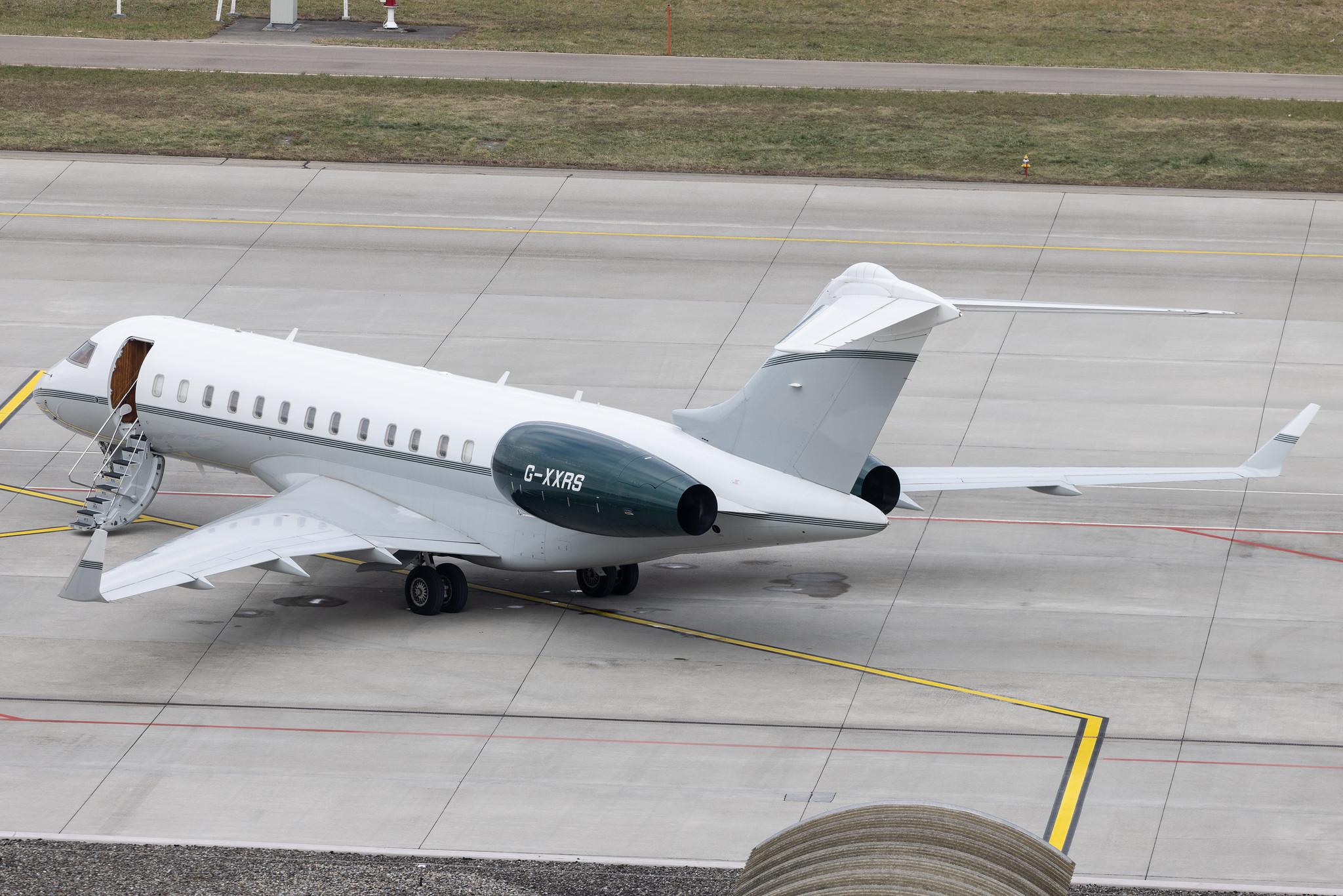 Flughafen Zürich: TAG Aviation UK (/ VIP) | Operator: TAG Aviation | Bombardier Global Express GLEX | G-XXRS | MSN 9169