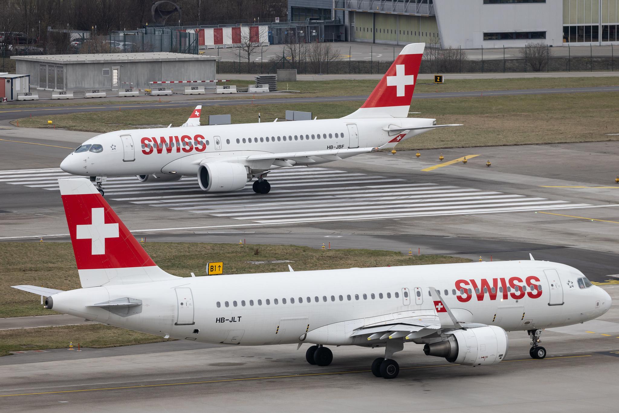 Flughafen Zürich: Swiss (LX / SWR) | Airbus A320-214 A320 | HB-JLT | MSN 5518