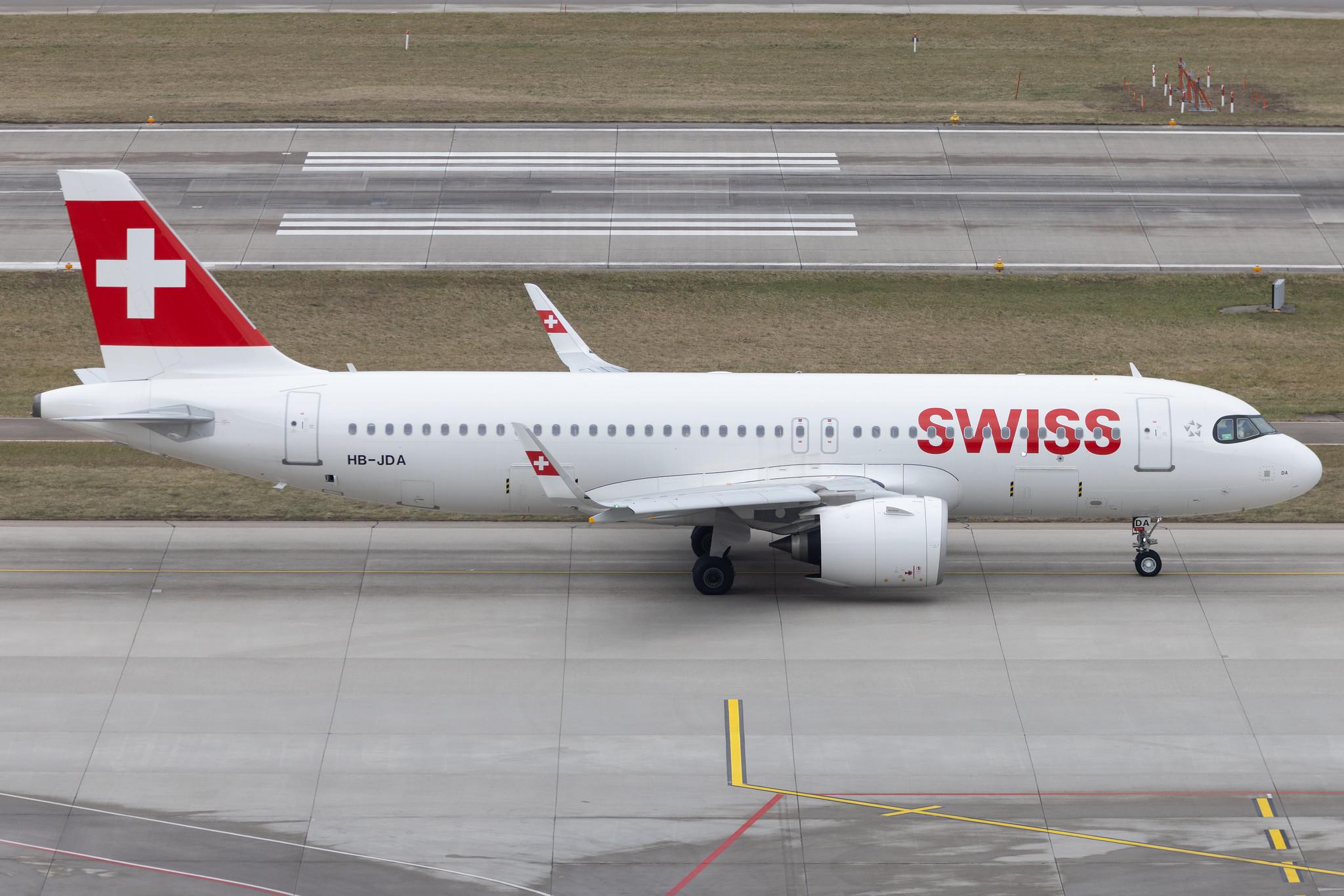 Flughafen Zürich: Swiss (LX / SWR) | Airbus A320-271N A20N | HB-JDA | MSN 9246
