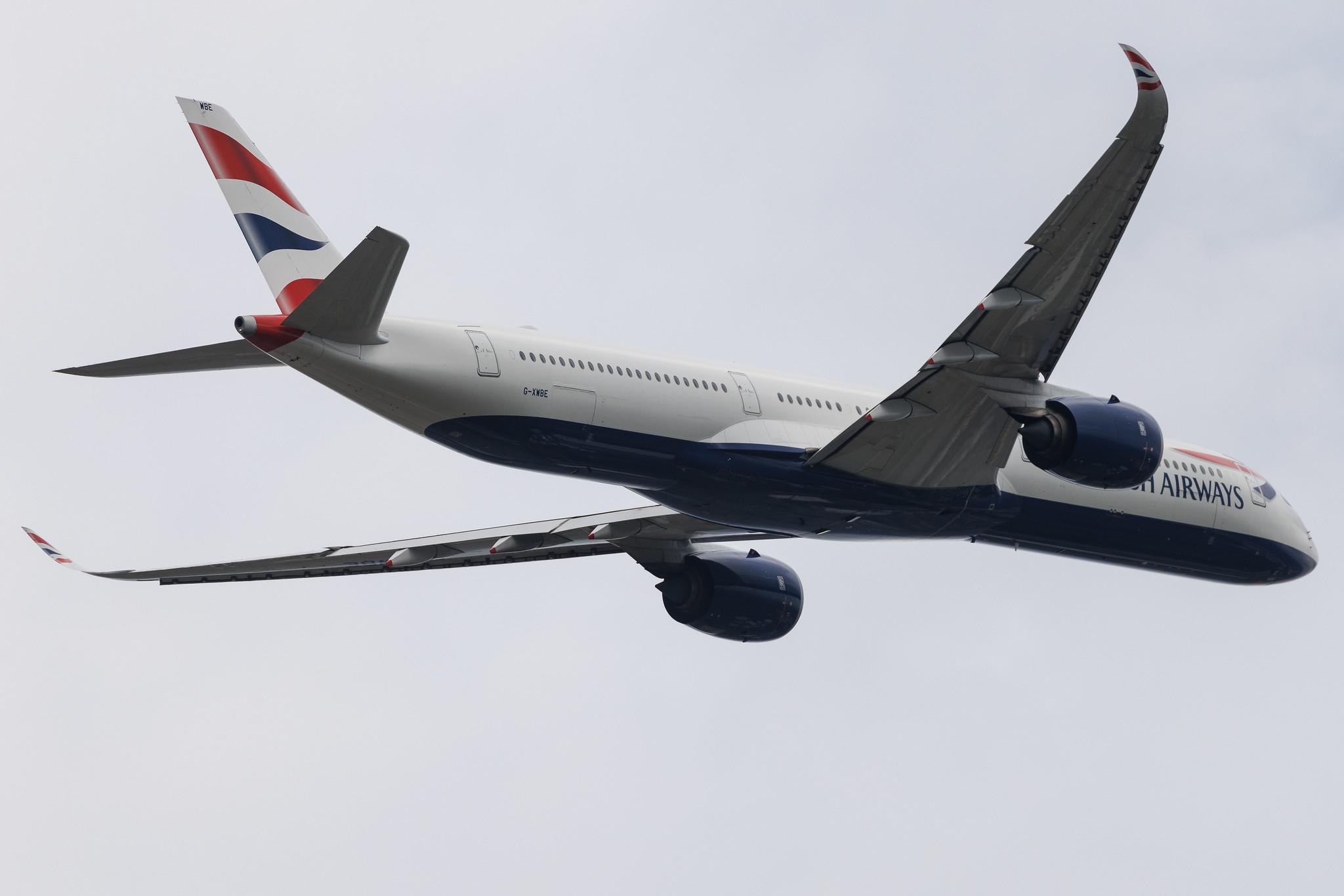 London Heathrow: British Airways (BA / BAW) | Airbus A350-1041 A35K | G-XWBE | MSN 386
