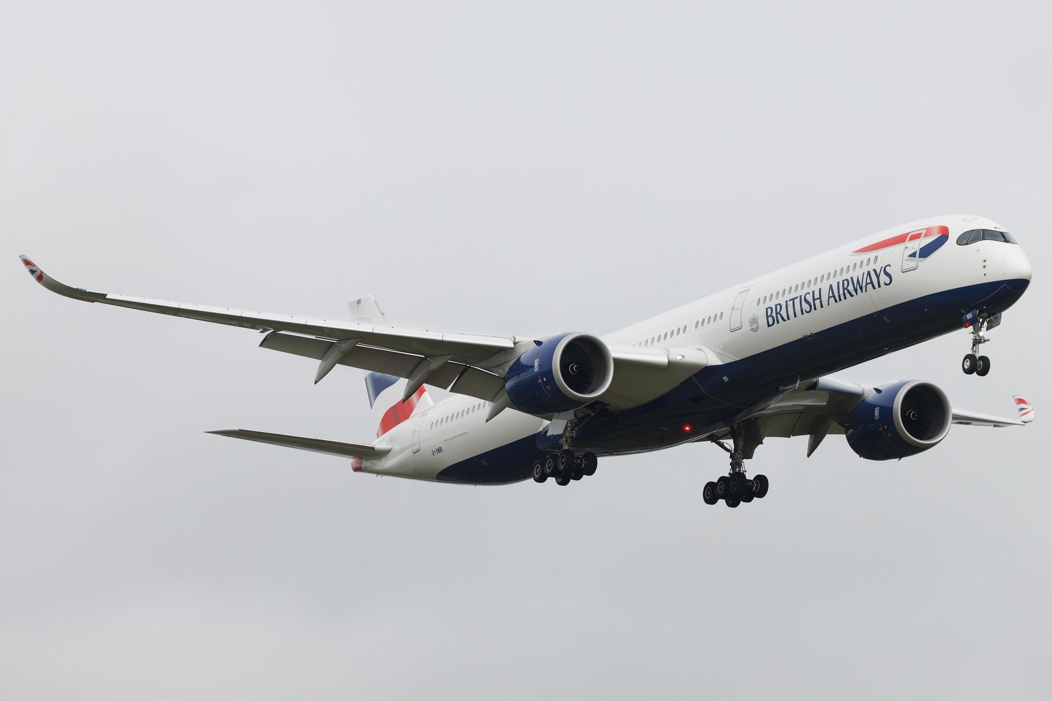 London Heathrow: British Airways (BA / BAW) | Airbus A350-1041 A35K | G-XWBI | MSN 473