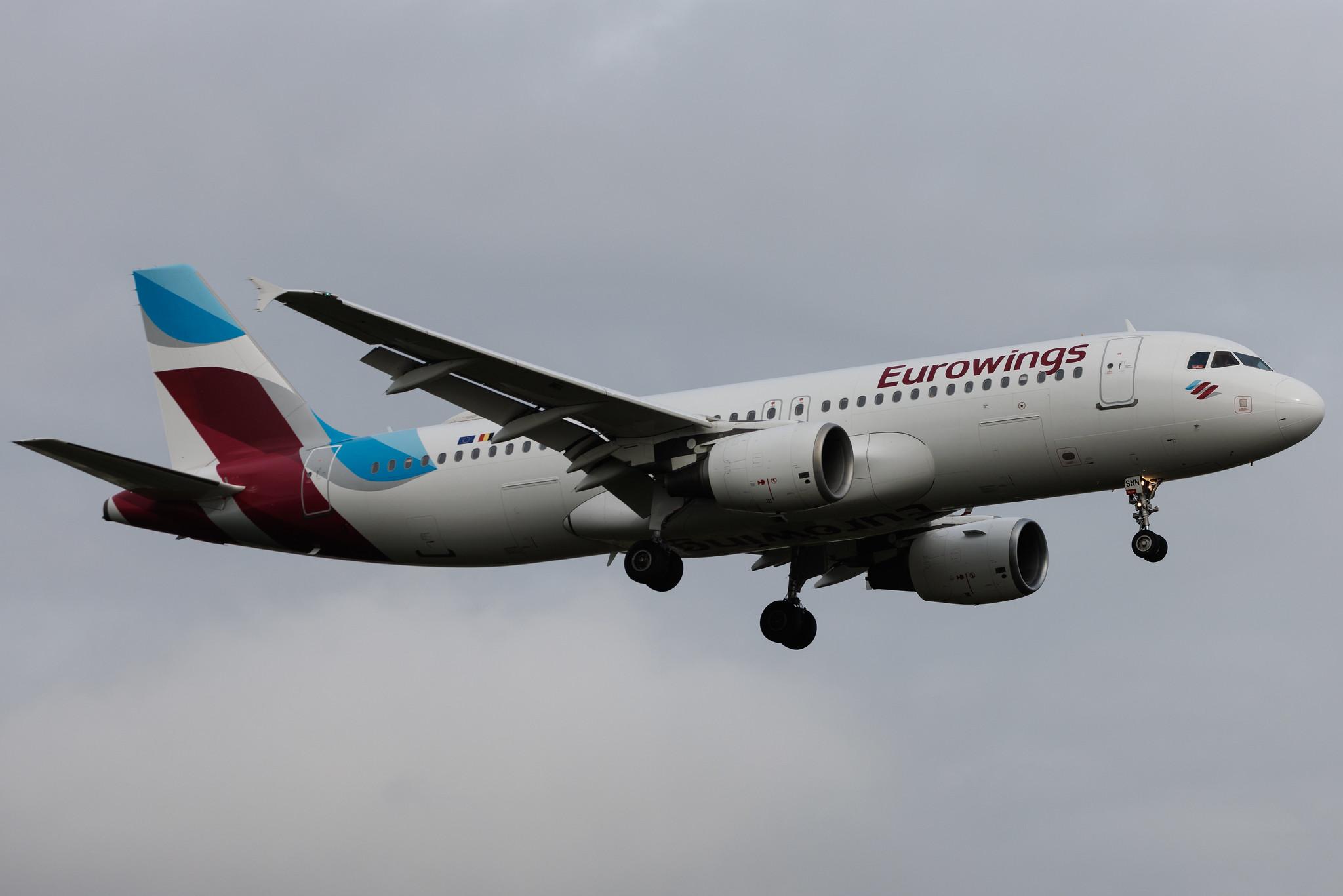 London Heathrow: Brussels Airlines (SN / BEL) | Airbus A320-214 A320 | OO-SNN | MSN 4269