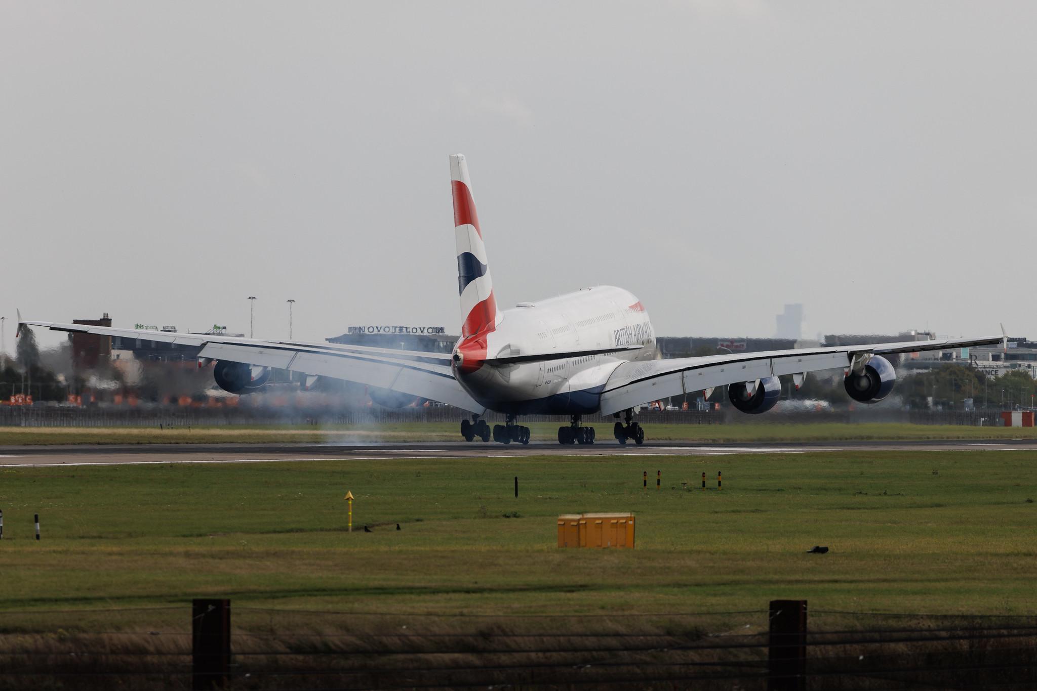 London Heathrow: British Airways (BA / BAW) | Airbus A380-841 A388 | G-XLEH | MSN 163