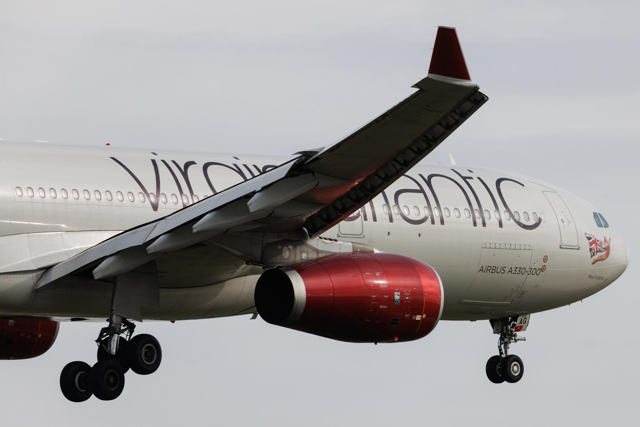 London Heathrow: Virgin Atlantic (VS / VIR) | Airbus A330-343 A333 | G-VWAG | MSN 1341