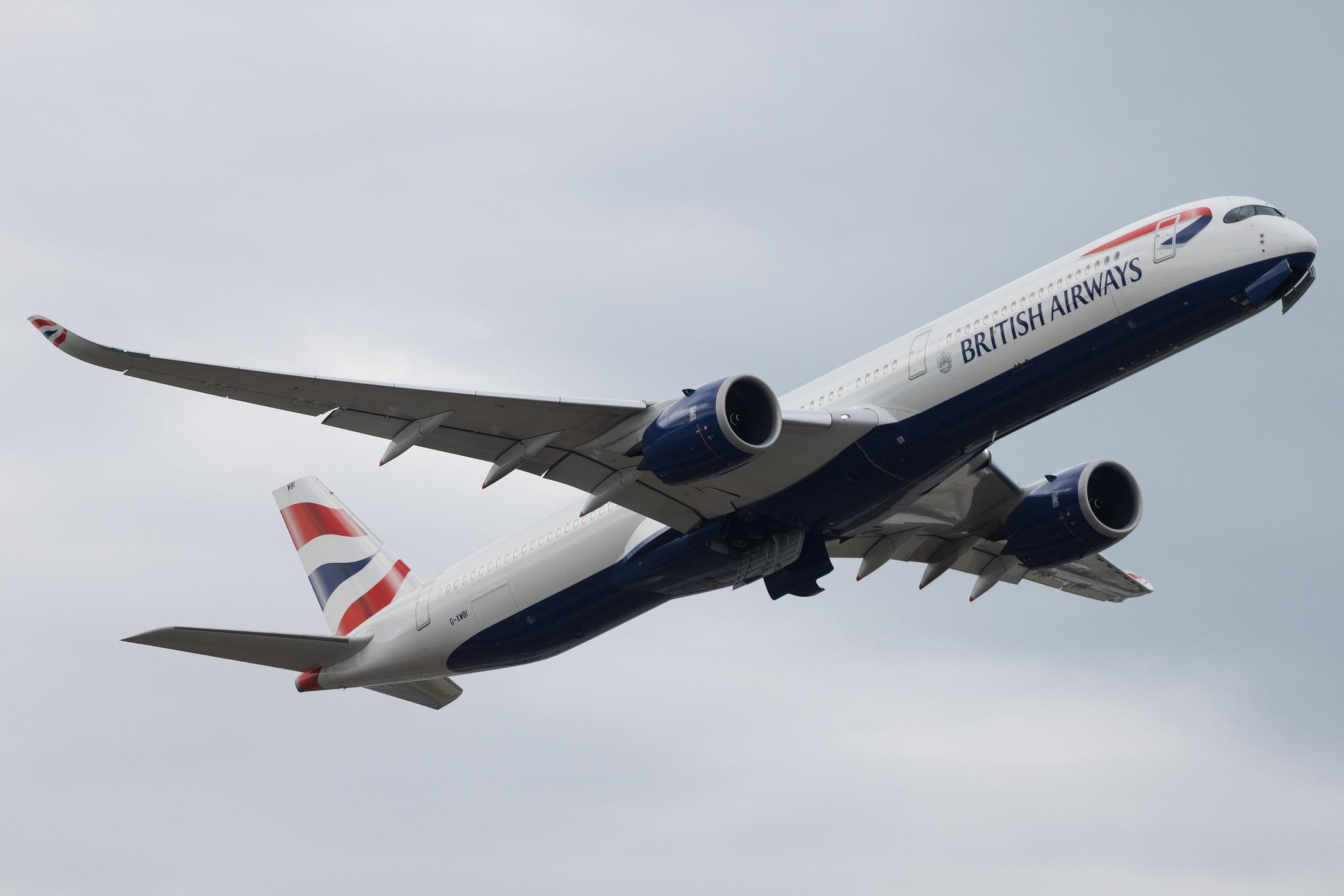 London Heathrow: British Airways (BA / BAW) | Airbus A350-1041 A35K | G-XWBI | MSN 473