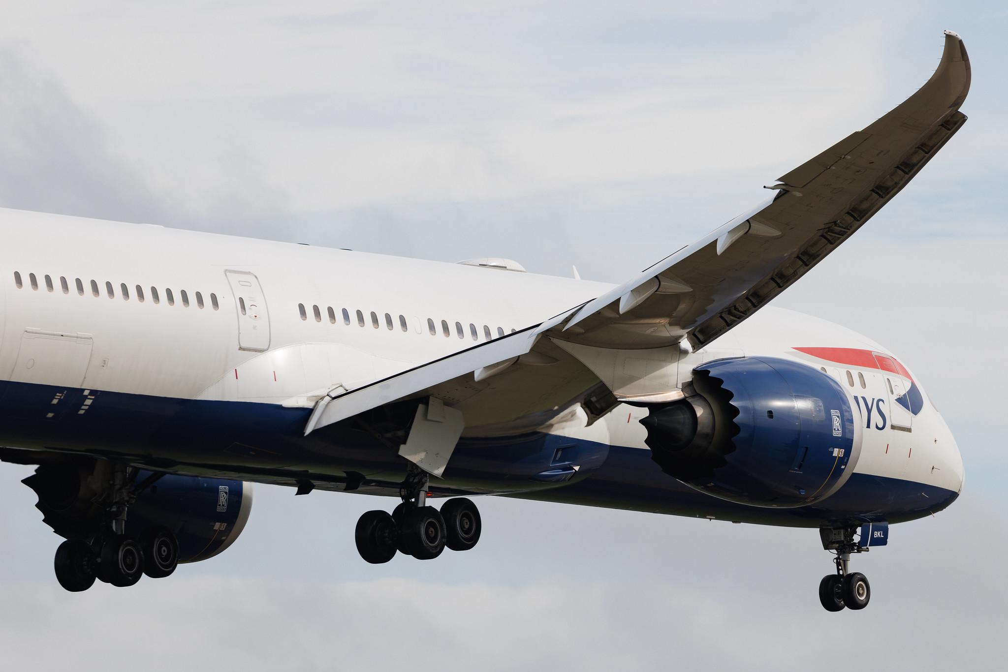 London Heathrow: British Airways (BA / BAW) | Boeing 787-9 Dreamliner B789 | G-ZBKL | MSN 38628