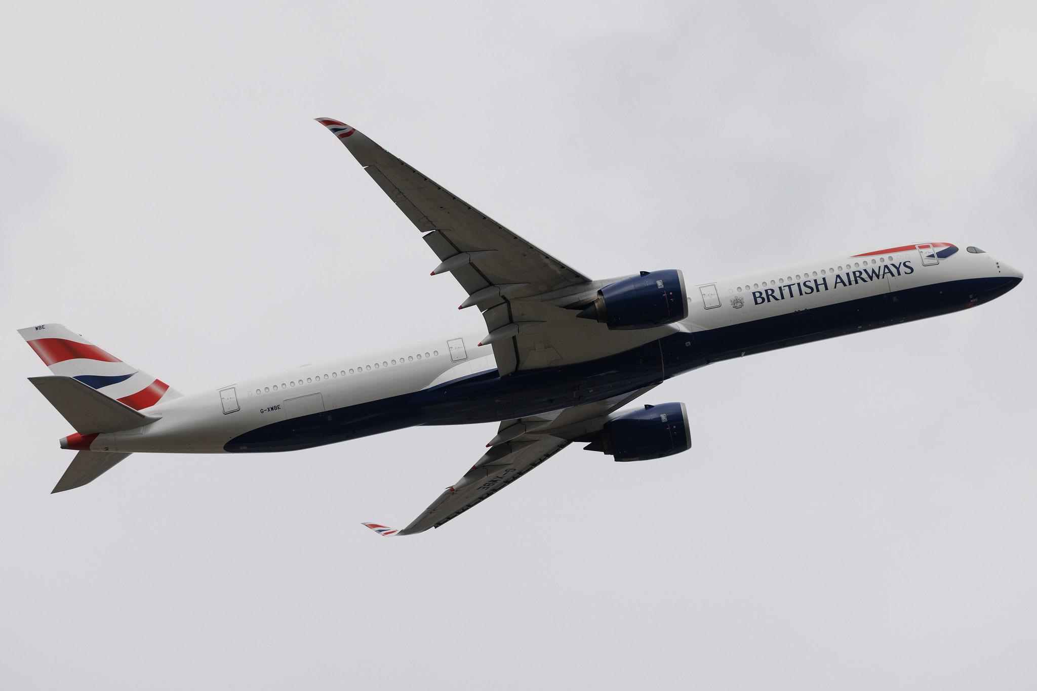 London Heathrow: British Airways (BA / BAW) | Airbus A350-1041 A35K | G-XWBE | MSN 386